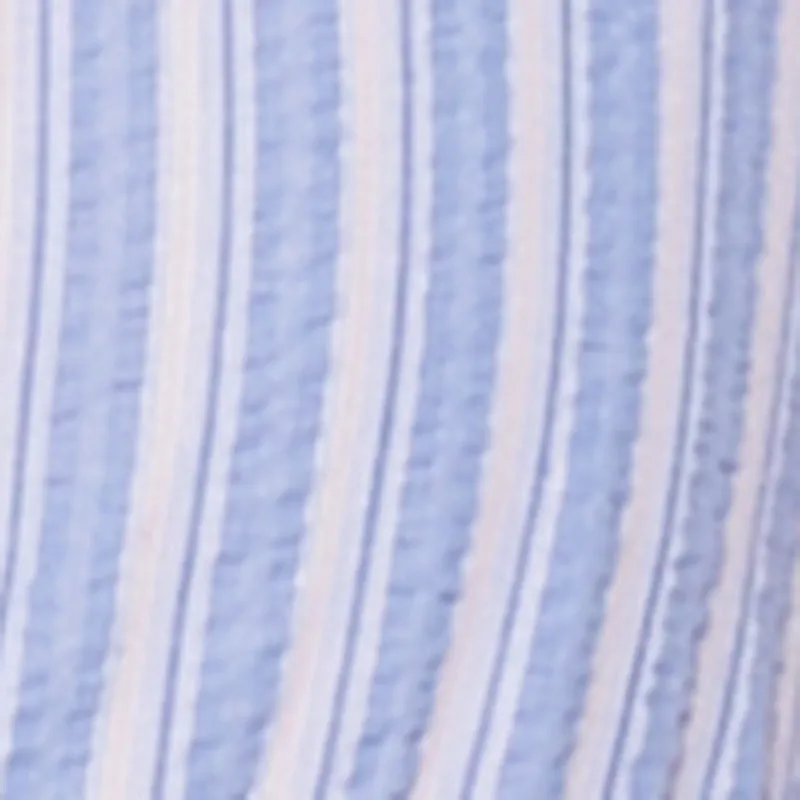 Striped Smocked Halter Mini Dress sold by Rainbow product image thumbnail 4