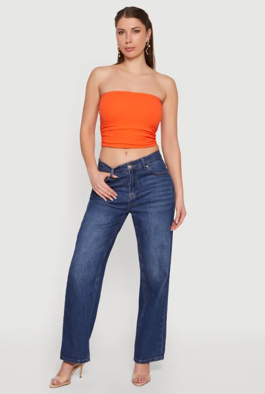 Tube Top with Ruching made by Ambiance