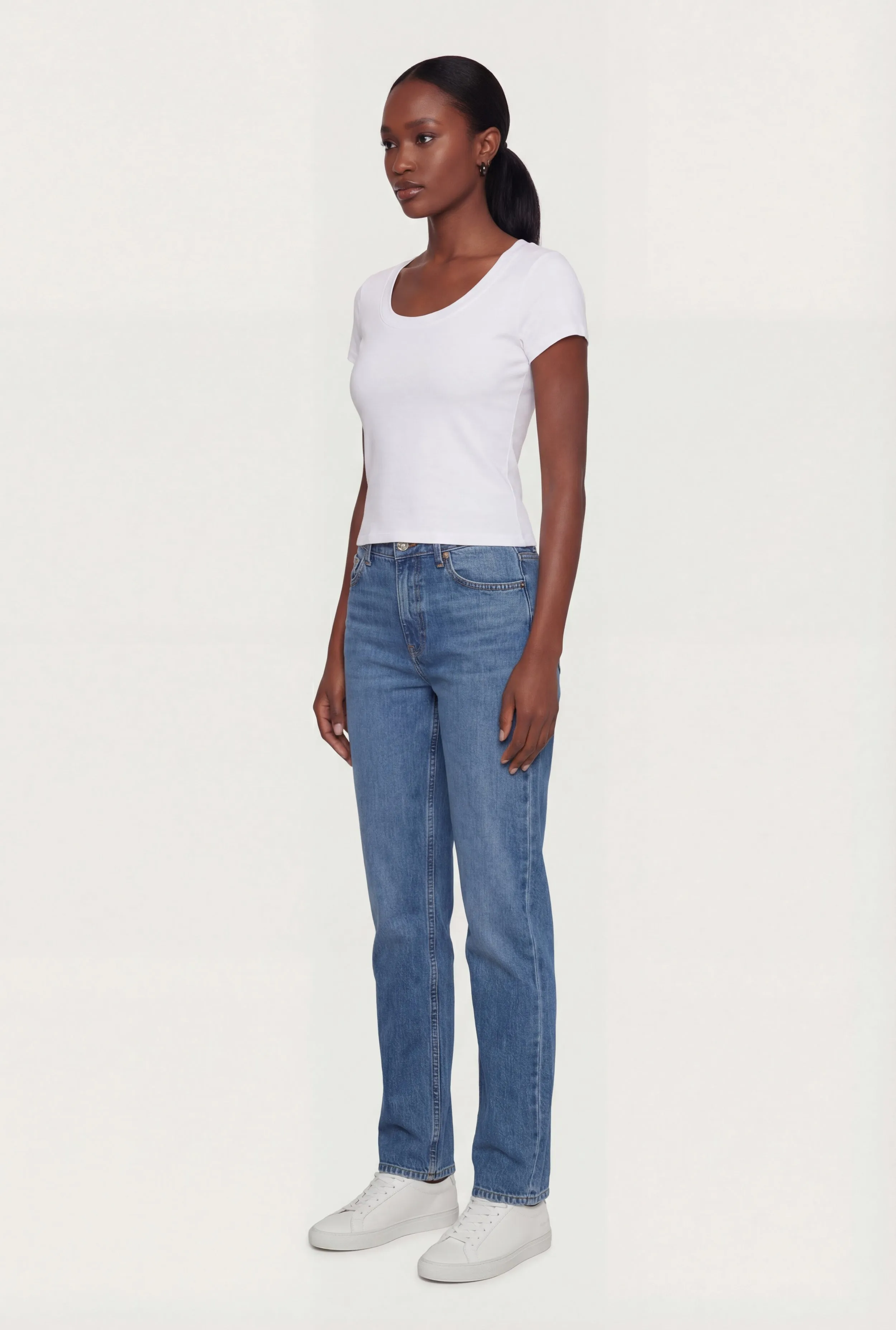Basic Short Sleeve T-Shirt sold by Rainbow product image thumbnail 3