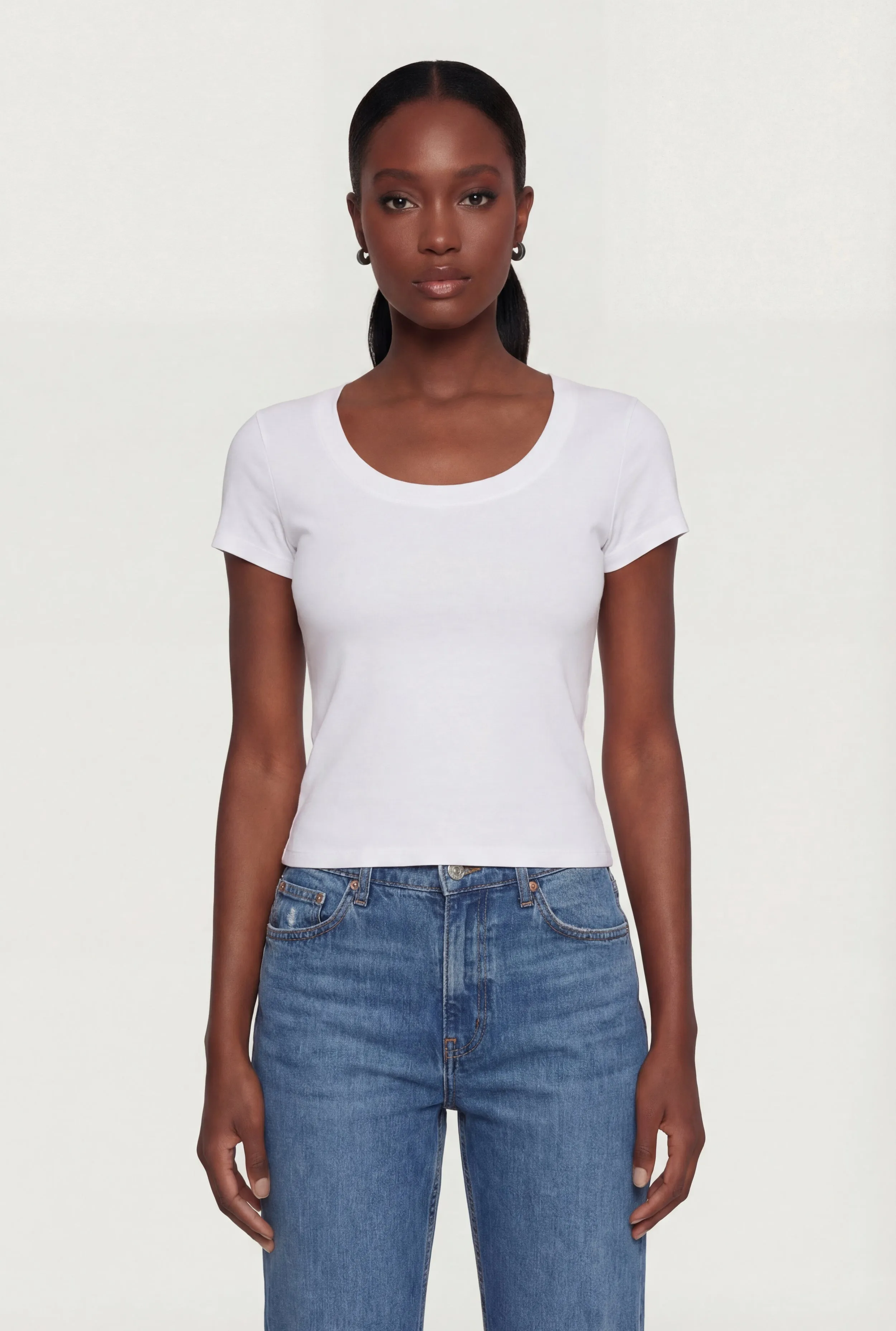 Basic Short Sleeve T-Shirt sold by Rainbow product image thumbnail 2