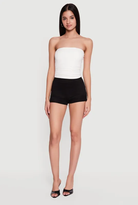 Tube Top with Ruching made by Ambiance