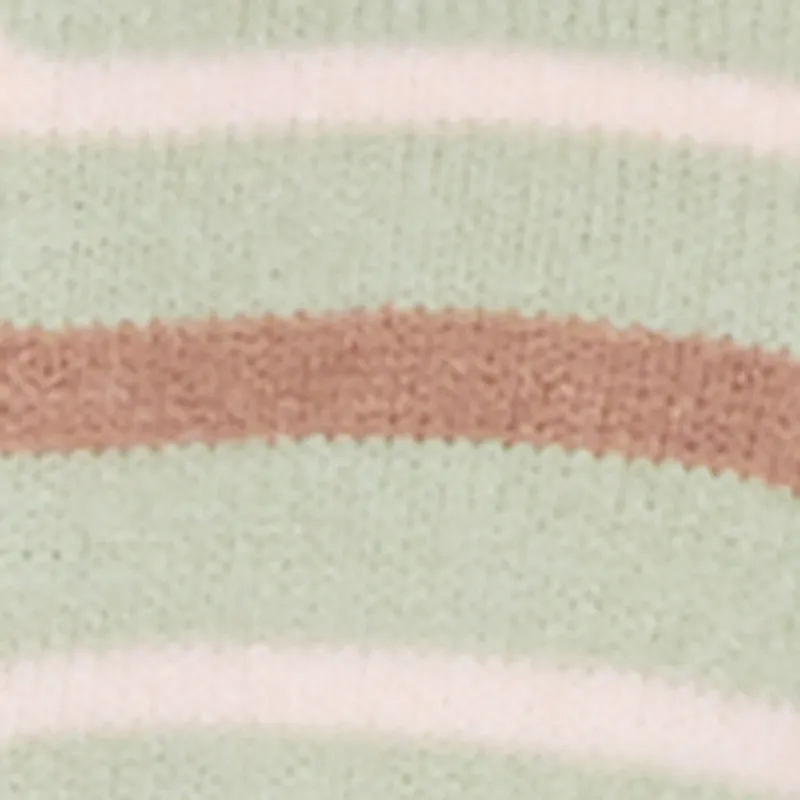 Striped Zip Front Hooded Sweater sold by Rainbow product image thumbnail 4