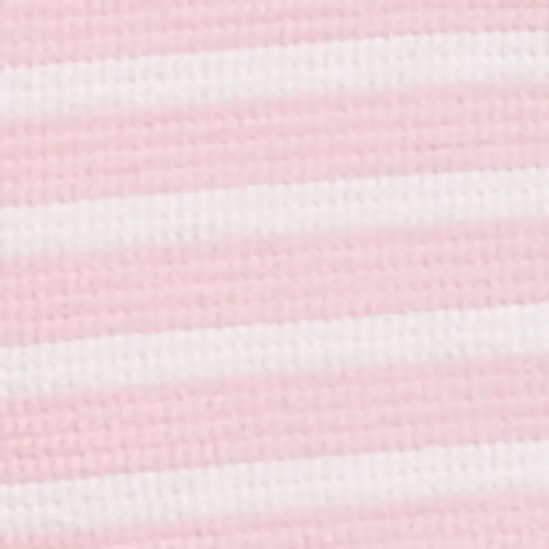 Square Neck Faux Button Striped Midi Dress sold by Rainbow product image thumbnail 4