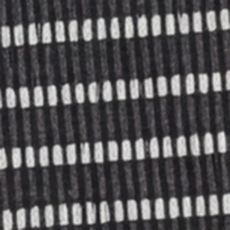 Striped Rib Knit Fold Over Off The Shoulder Mini Dress sold by Rainbow product image thumbnail 4
