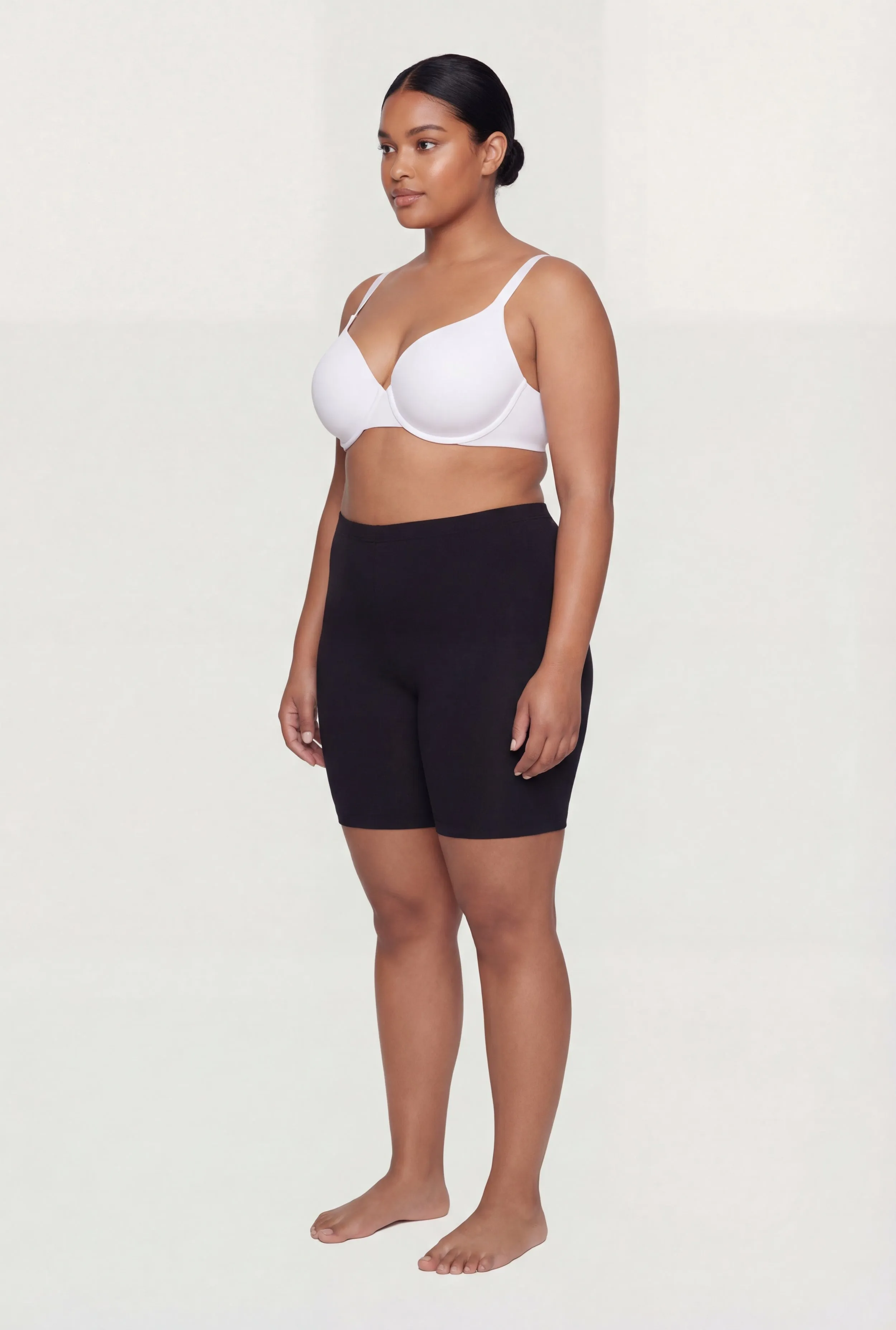 Plus Size Seamless Back Underwire Plunge Bra sold by Rainbow product image thumbnail 3