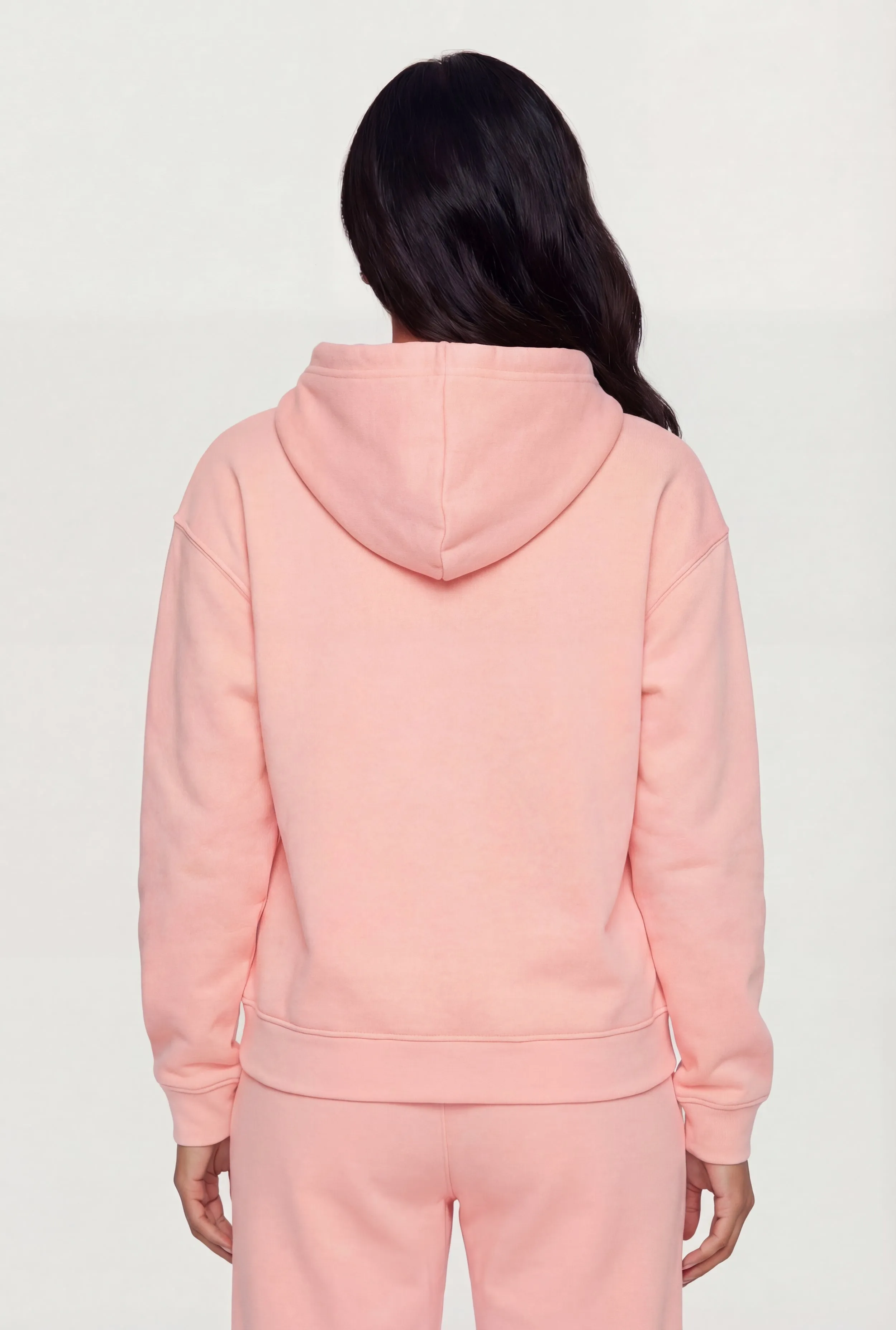 Floral Applique Pullover Drawstring Hoodie sold by Rainbow product image thumbnail 5