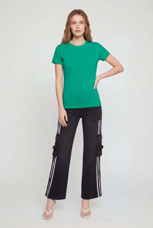 Short Sleeve Crew Neck Tee made by Rainbow