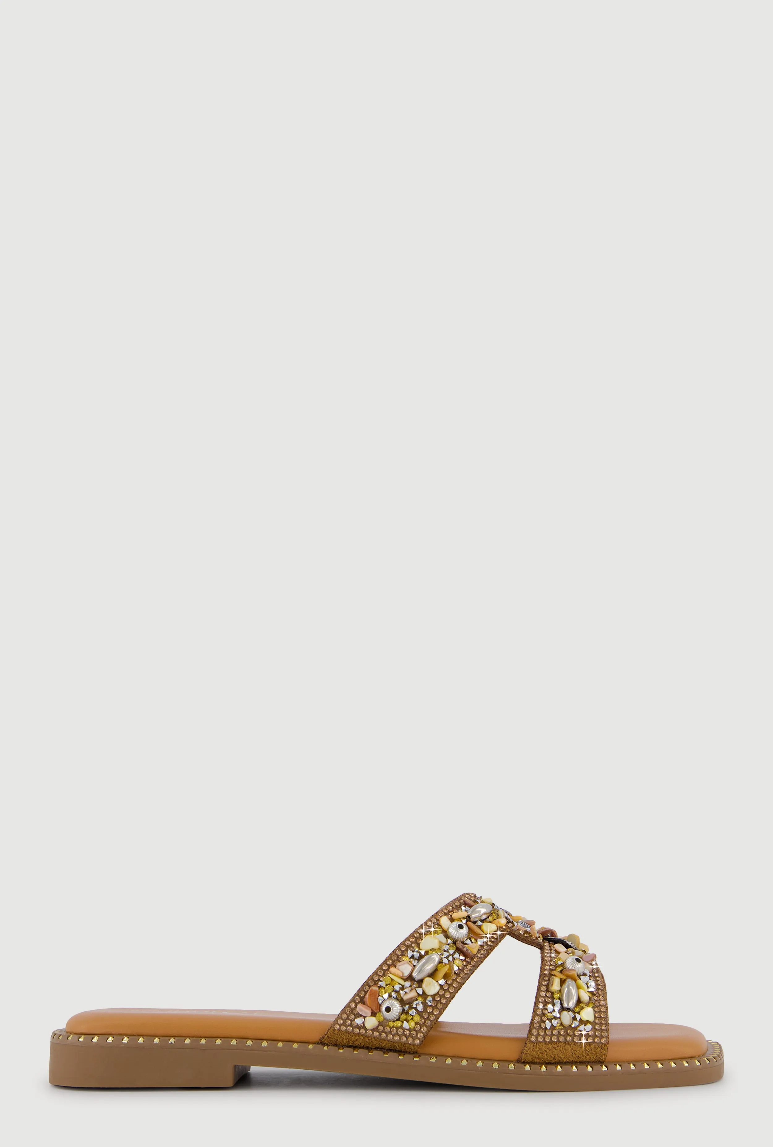 Rhinestone Beaded H Band Sandals sold by Rainbow product image thumbnail 2
