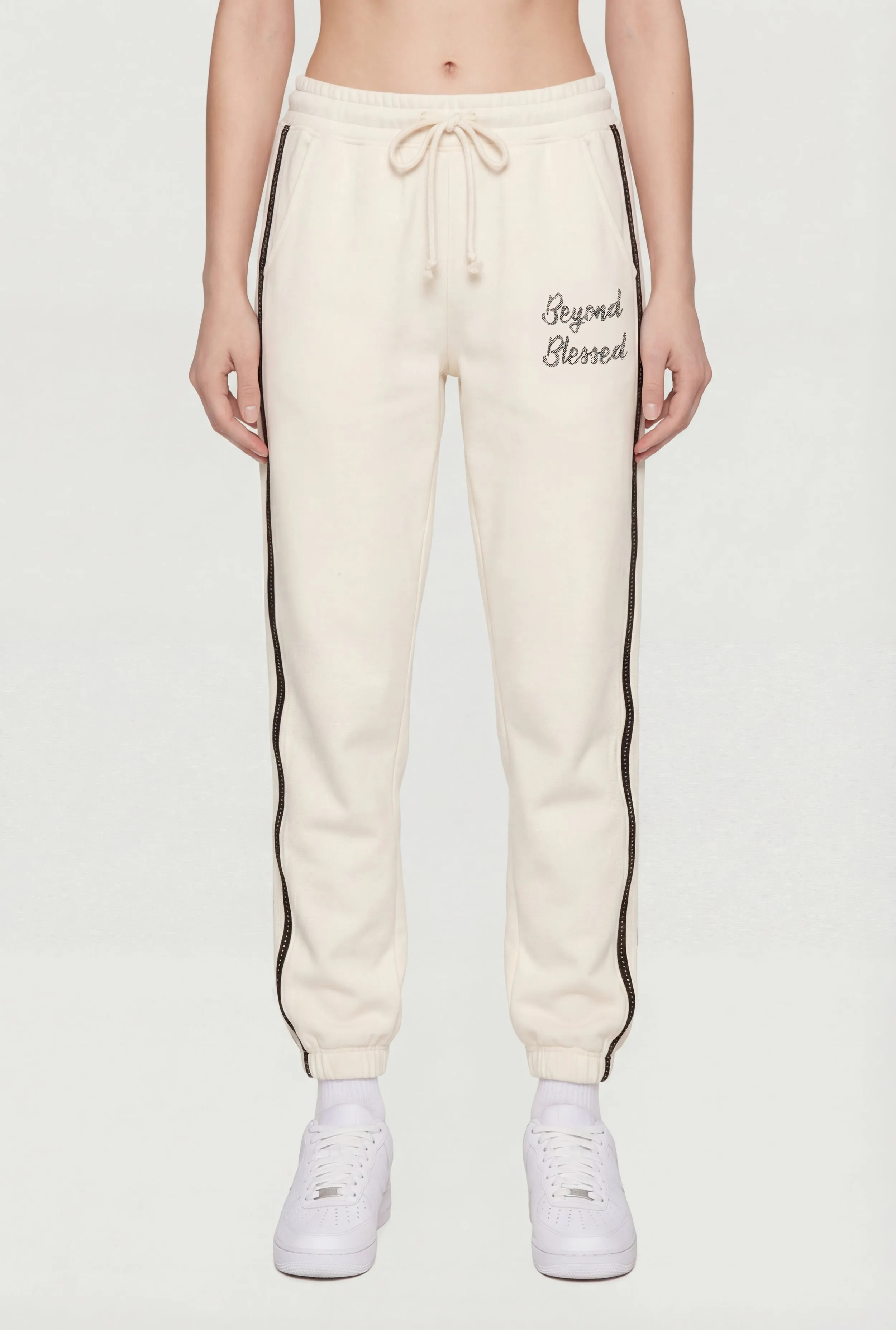 Beyond Blessed Graphic Drawstring Waist Joggers sold by Rainbow product image thumbnail 2