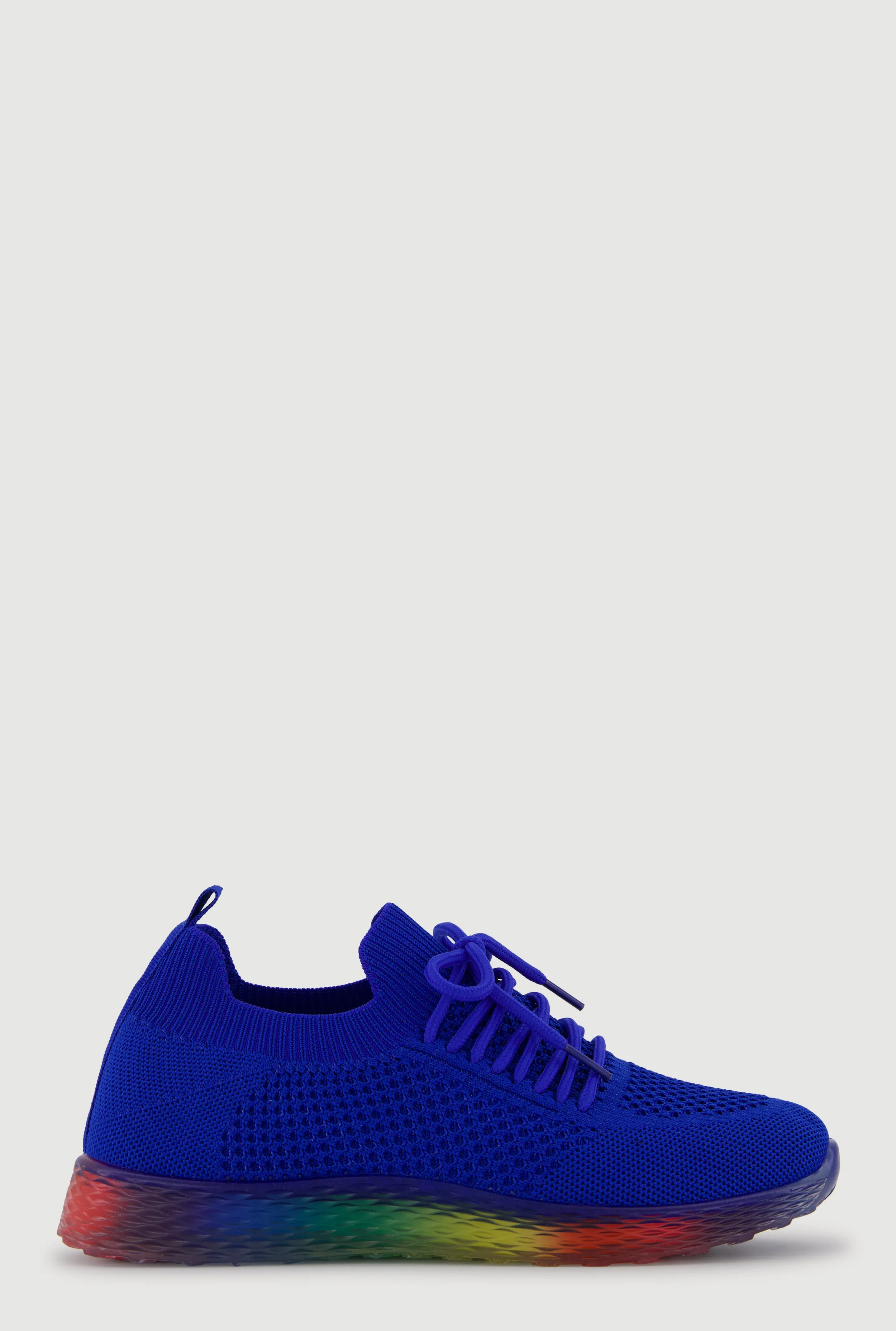 Textured Knit Lace Up Sneakers sold by Rainbow product image thumbnail 2