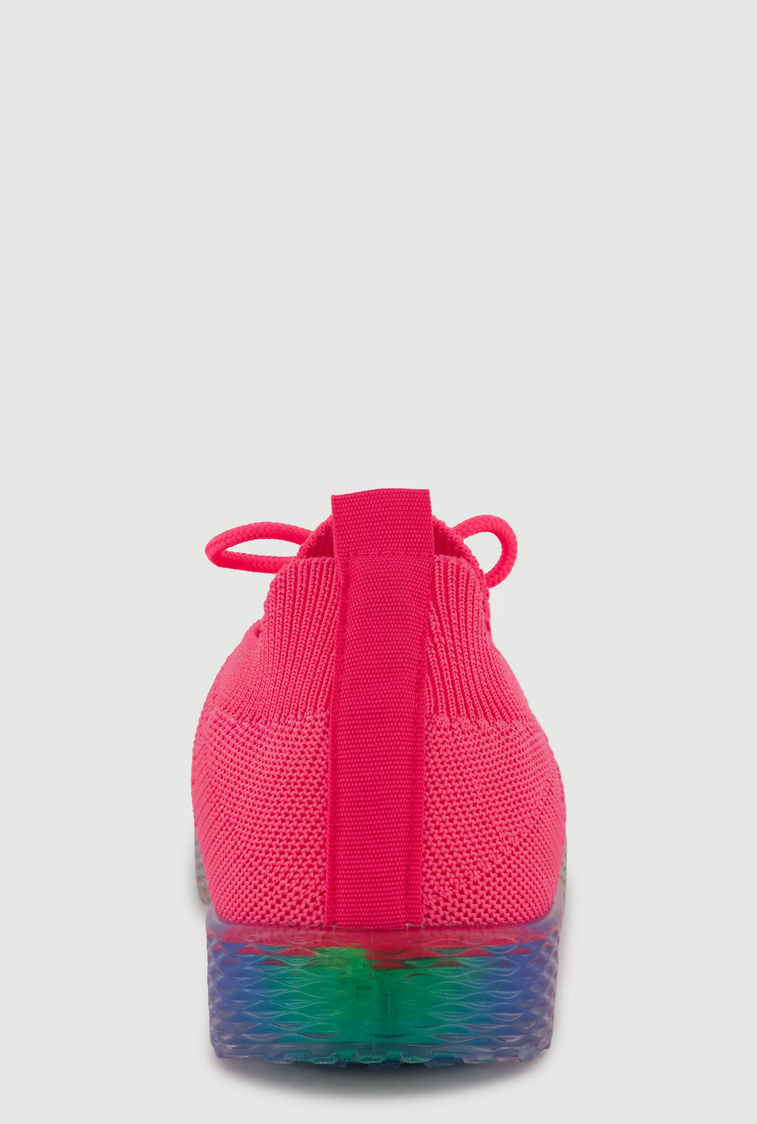 Textured Knit Lace Up Sneakers sold by Rainbow product image thumbnail 3