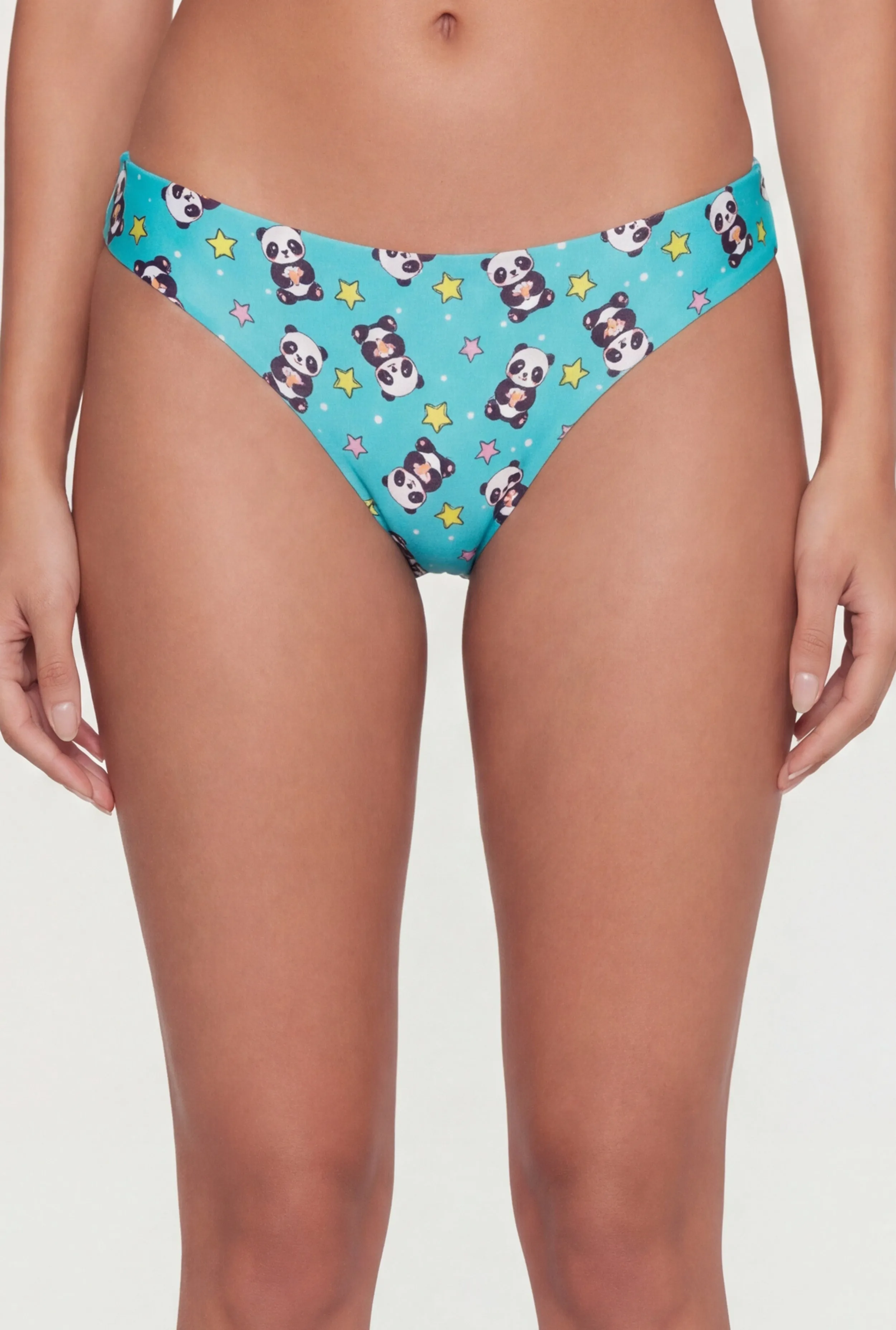 Panda Bear Print Thong Panties 3 Pack sold by Rainbow product image thumbnail 2