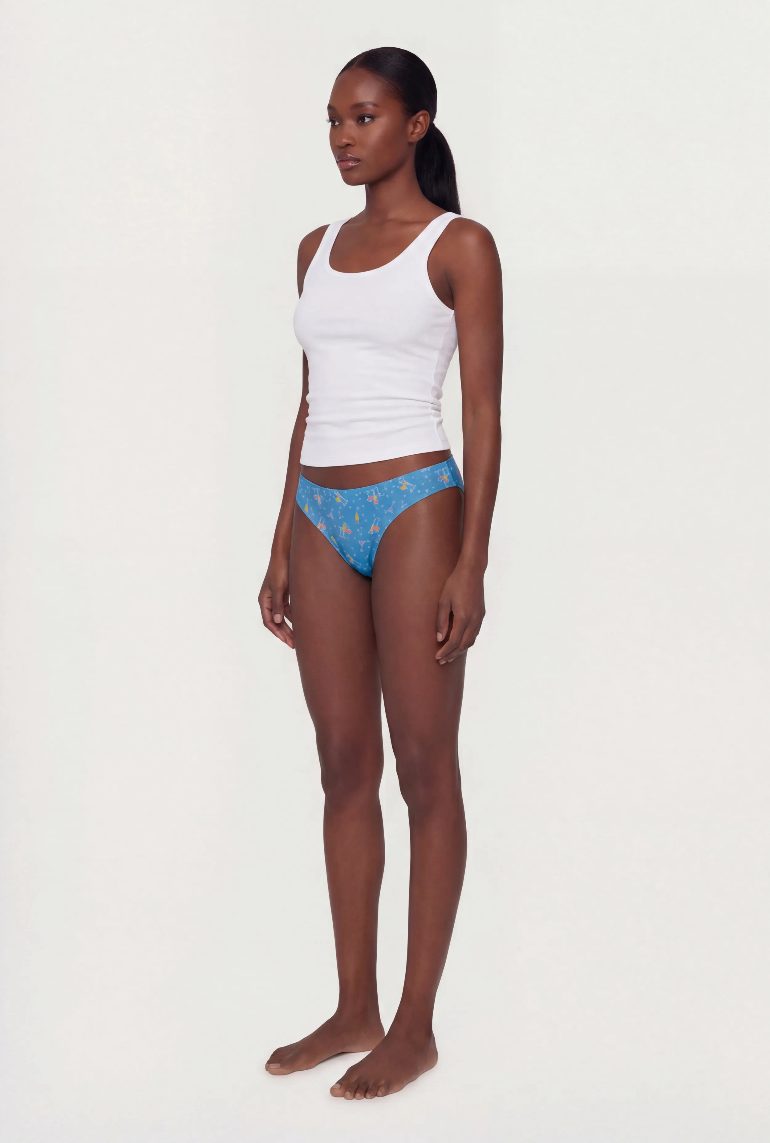 Cocktail Print Thong Panties 3 Pack sold by Rainbow product image thumbnail 5