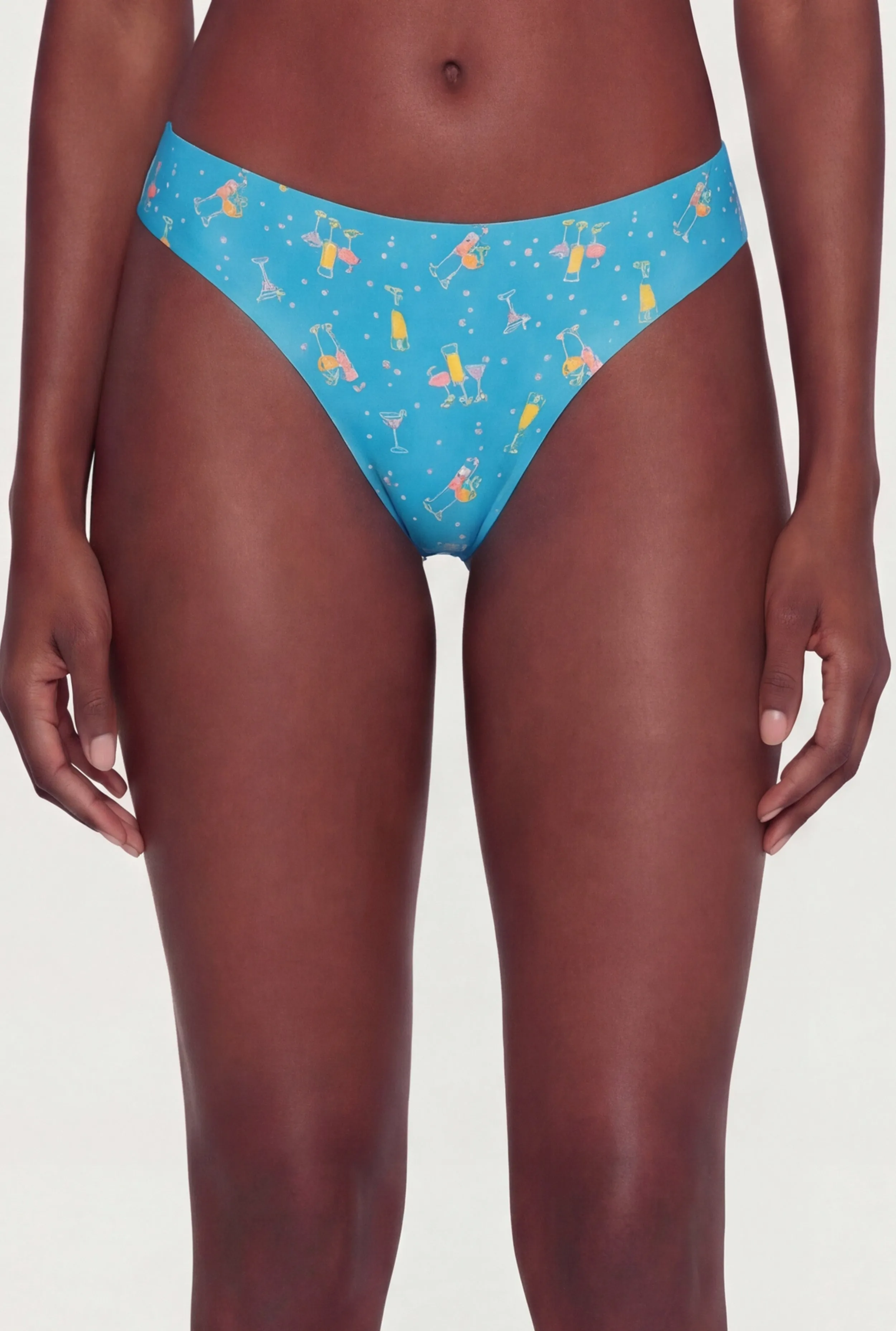 Cocktail Print Thong Panties 3 Pack sold by Rainbow product image thumbnail 2