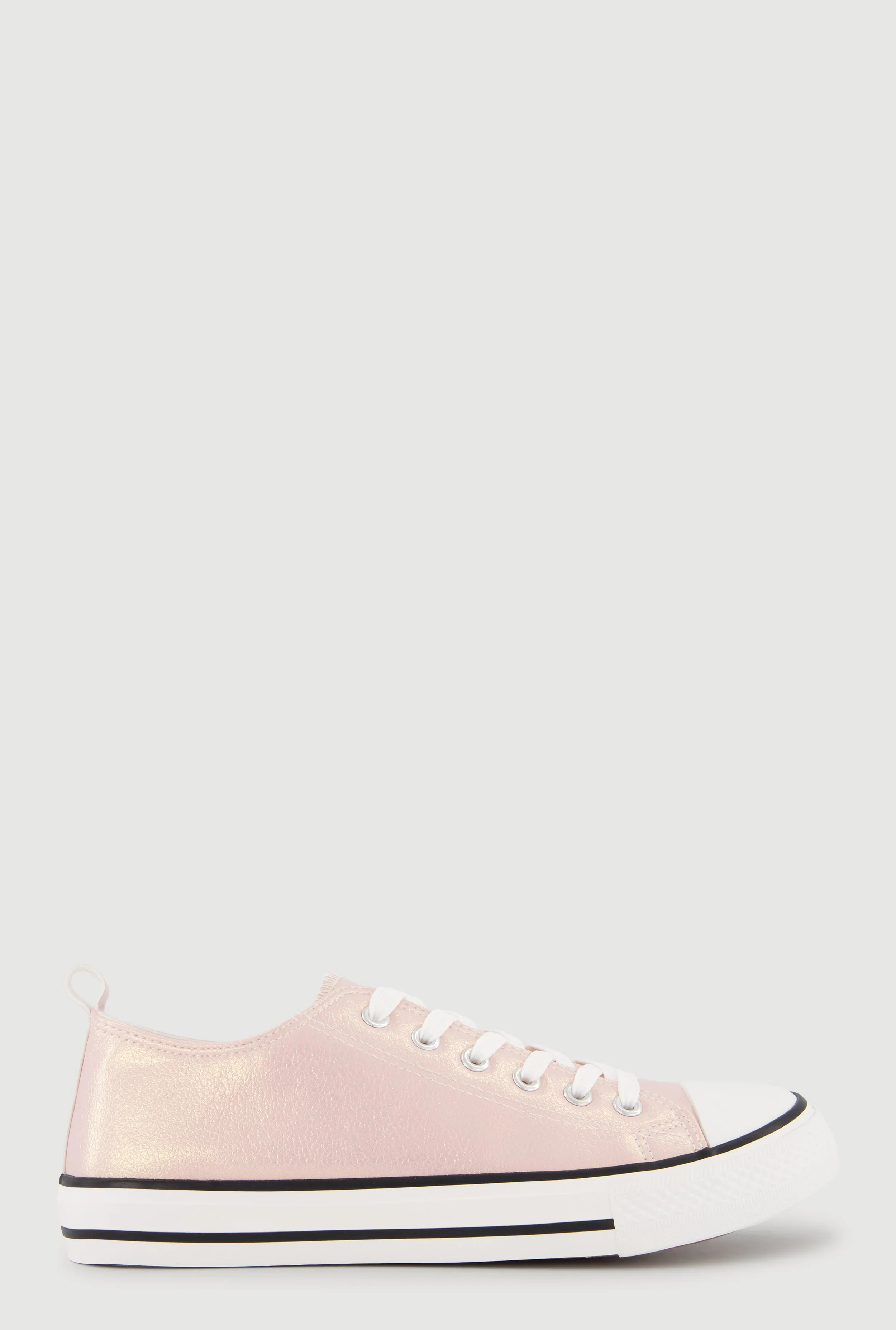 Metallic Low Top Canvas Sneakers sold by Rainbow product image thumbnail 2