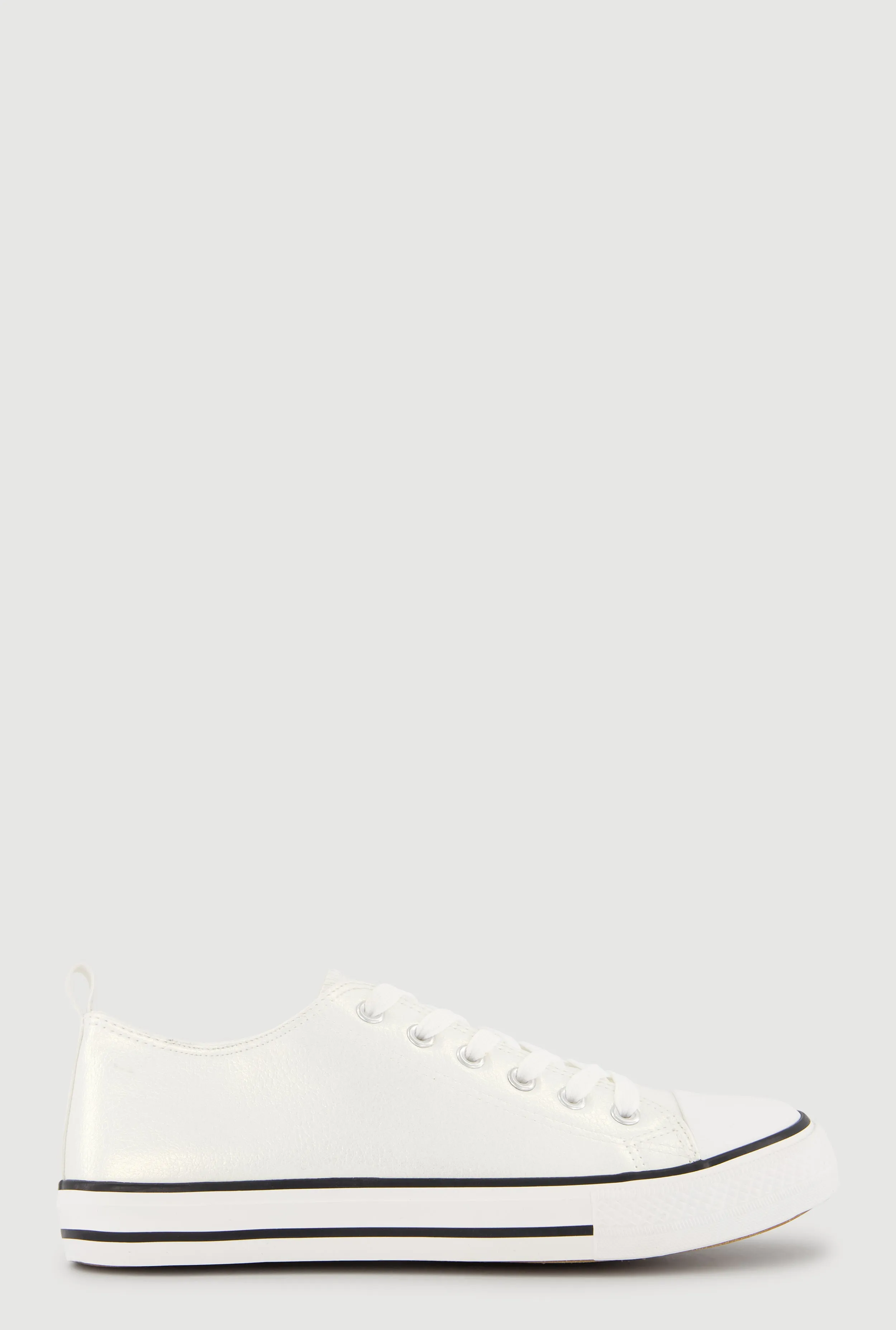 Metallic Low Top Canvas Sneakers sold by Rainbow product image thumbnail 2