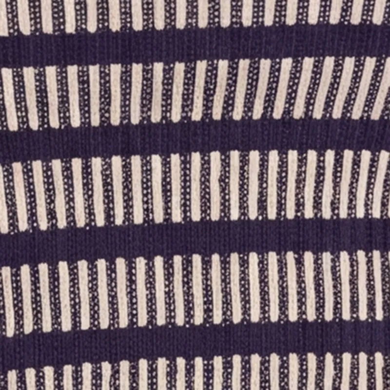 Striped Ribbed Knit Fold Over Tube Top sold by Rainbow product image thumbnail 4