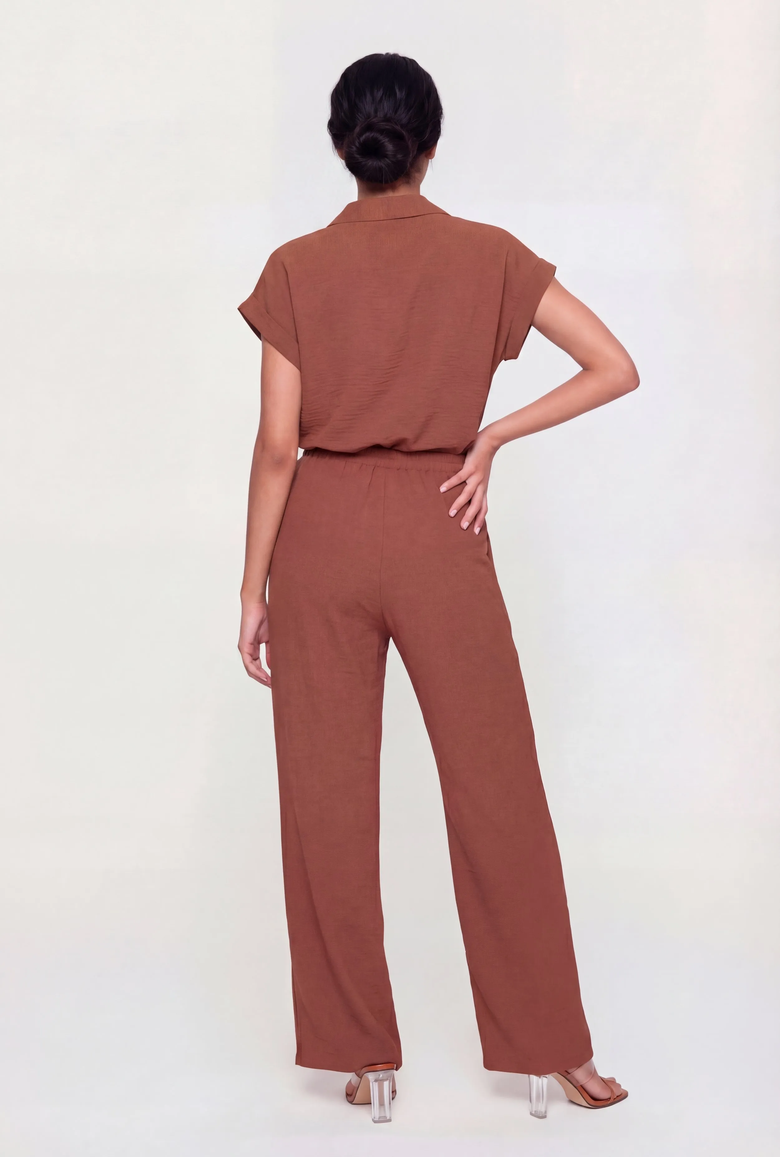 Solid Crepe Knit Pull On Pants sold by Rainbow product image thumbnail 5