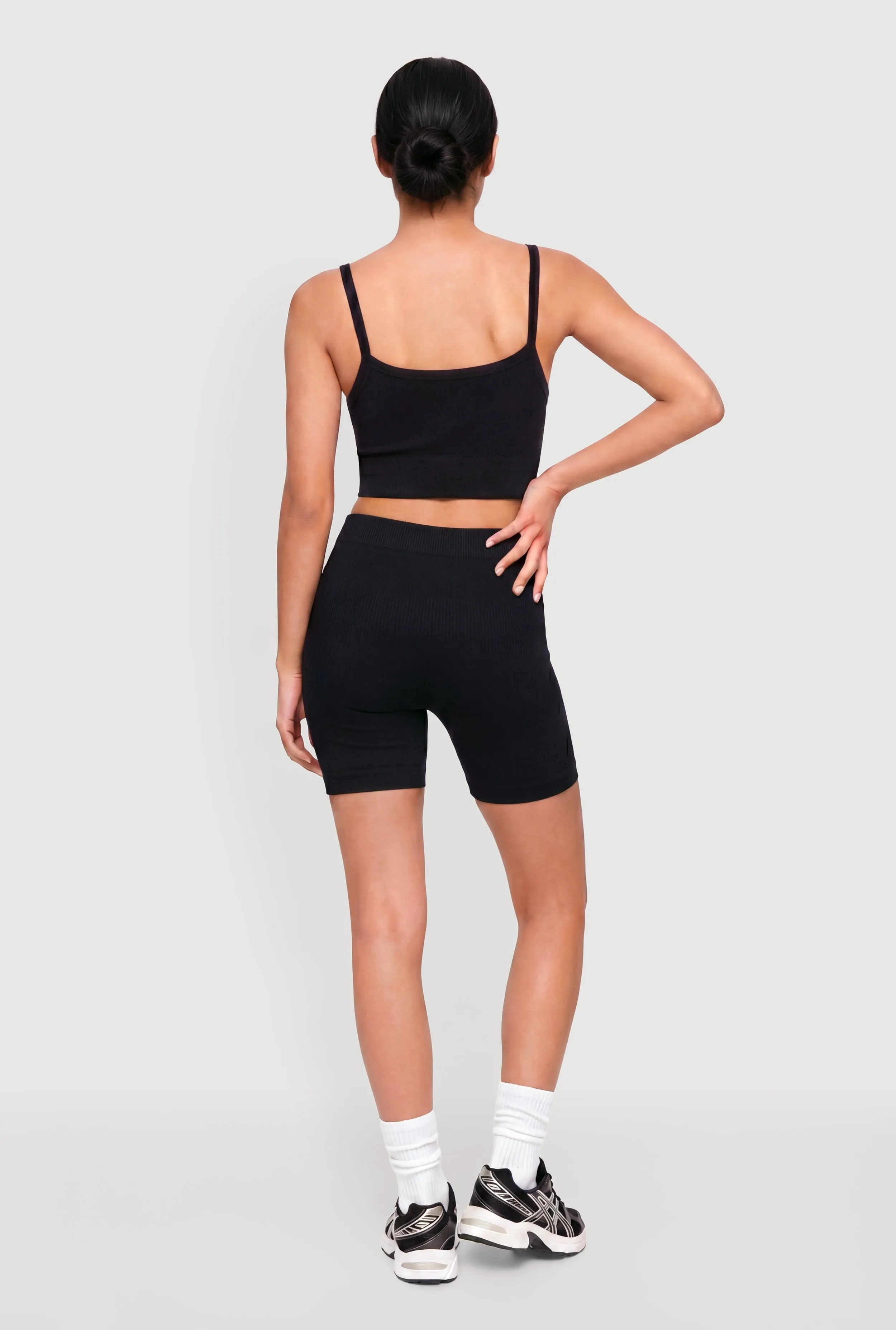 Seamless Rib Knit Shorts sold by Rainbow product image thumbnail 5