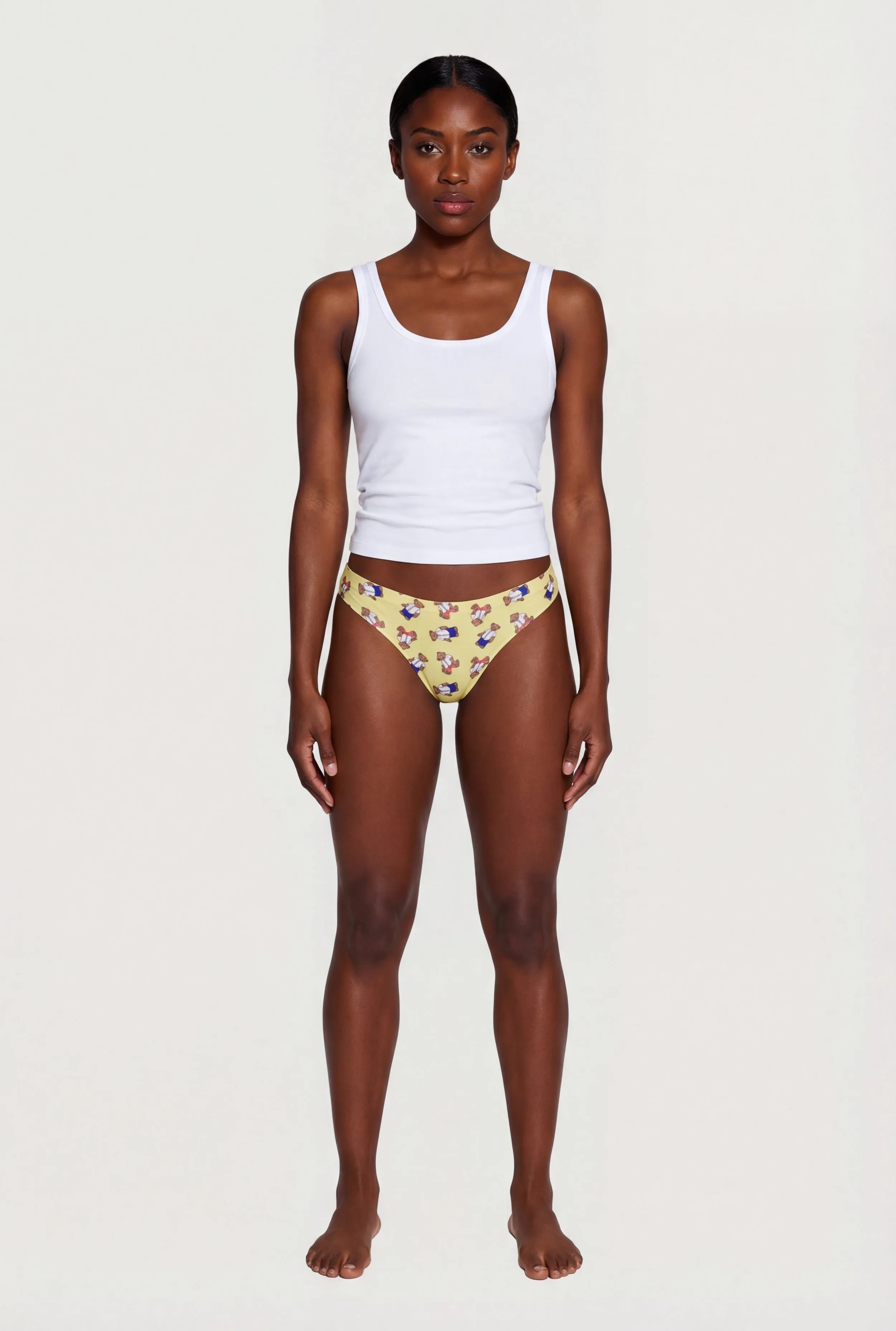 Teddy Bear Print Thong 3 Pack sold by Rainbow product image thumbnail 5