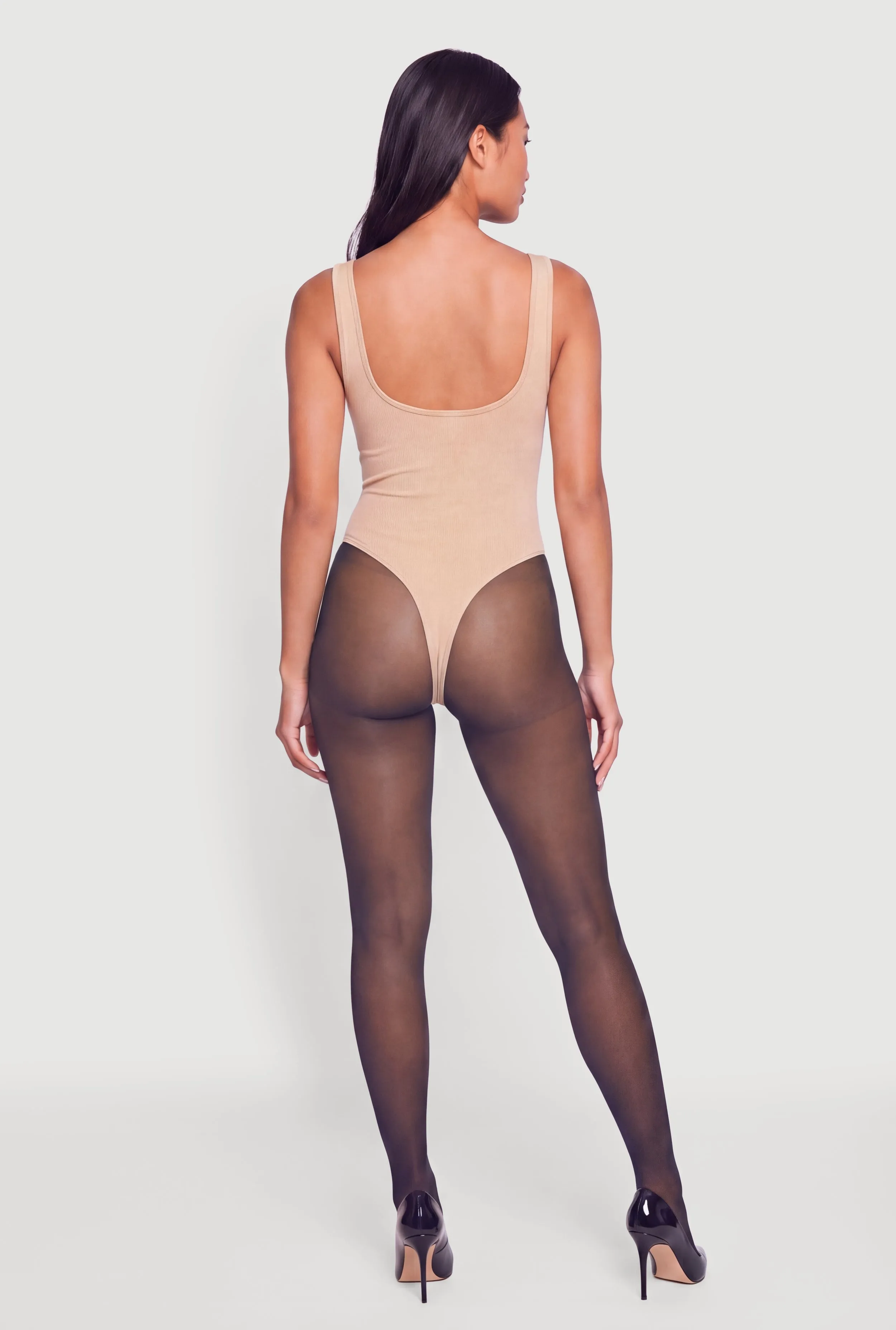 Scoop Neck Tank Bodysuit sold by Rainbow product image thumbnail 5
