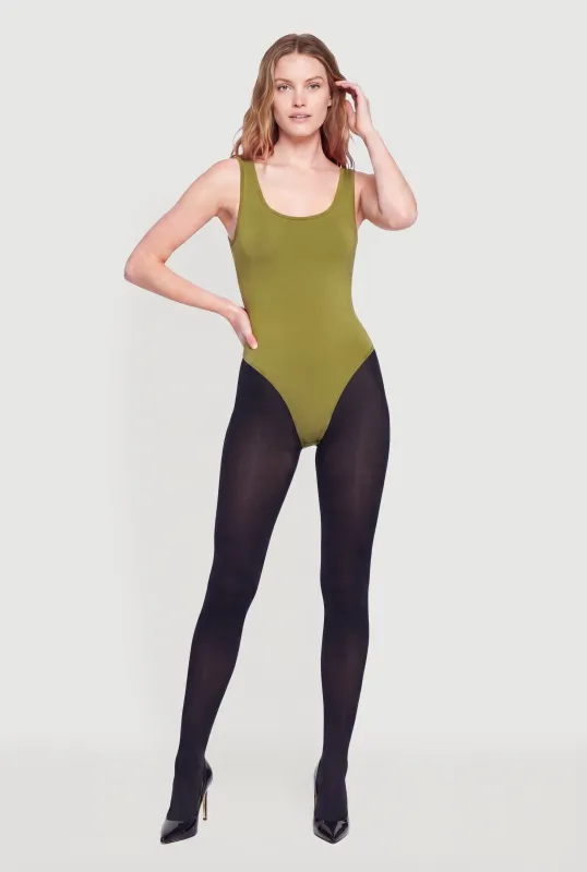 Scoop Neck Tank Bodysuit made by Daisy