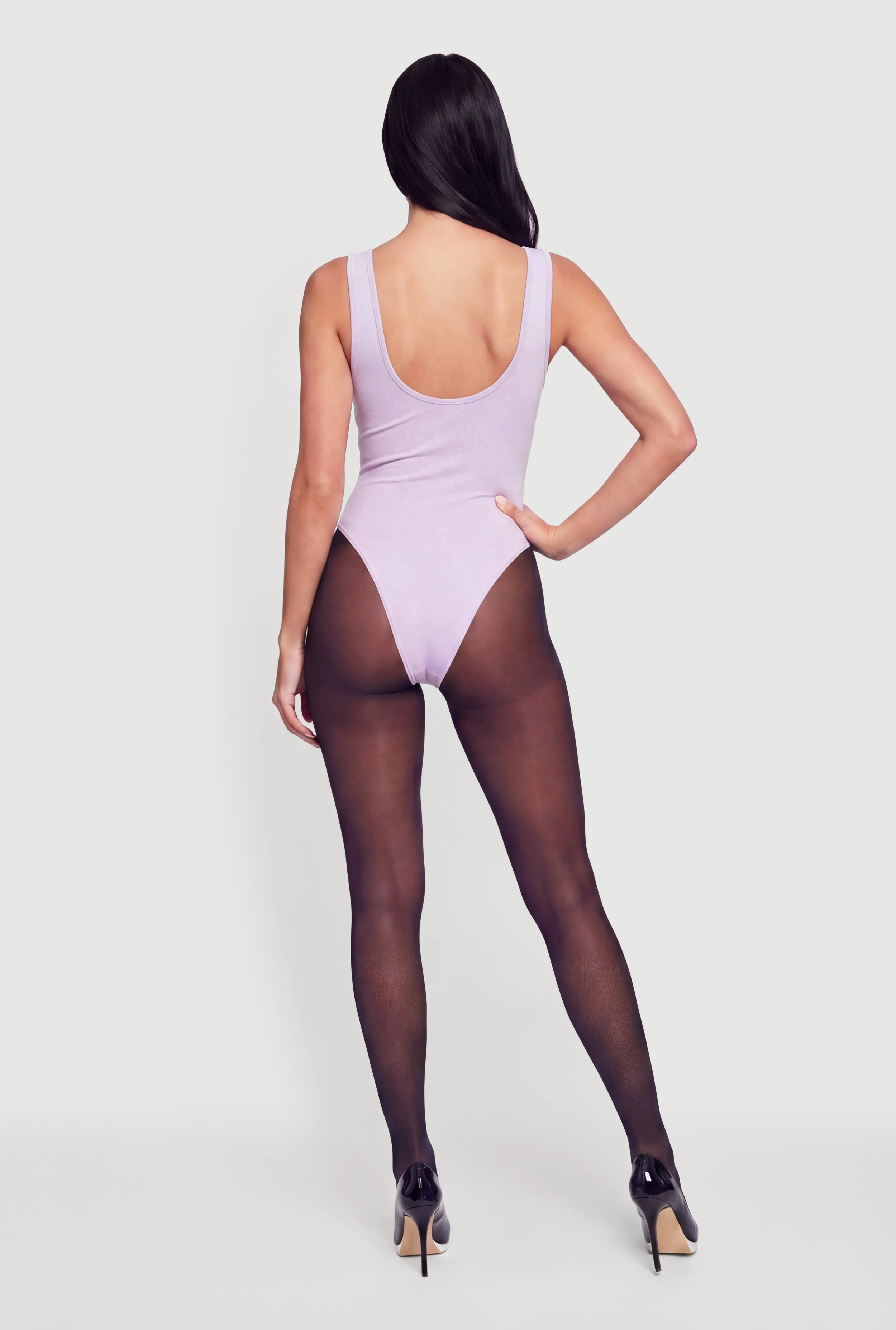 Scoop Neck Tank Bodysuit sold by Rainbow product image thumbnail 5