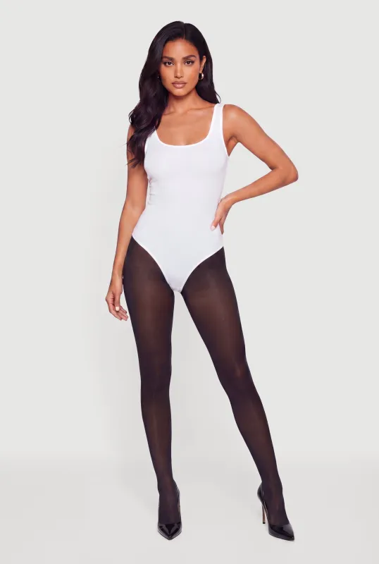 Scoop Neck Tank Bodysuit made by Daisy