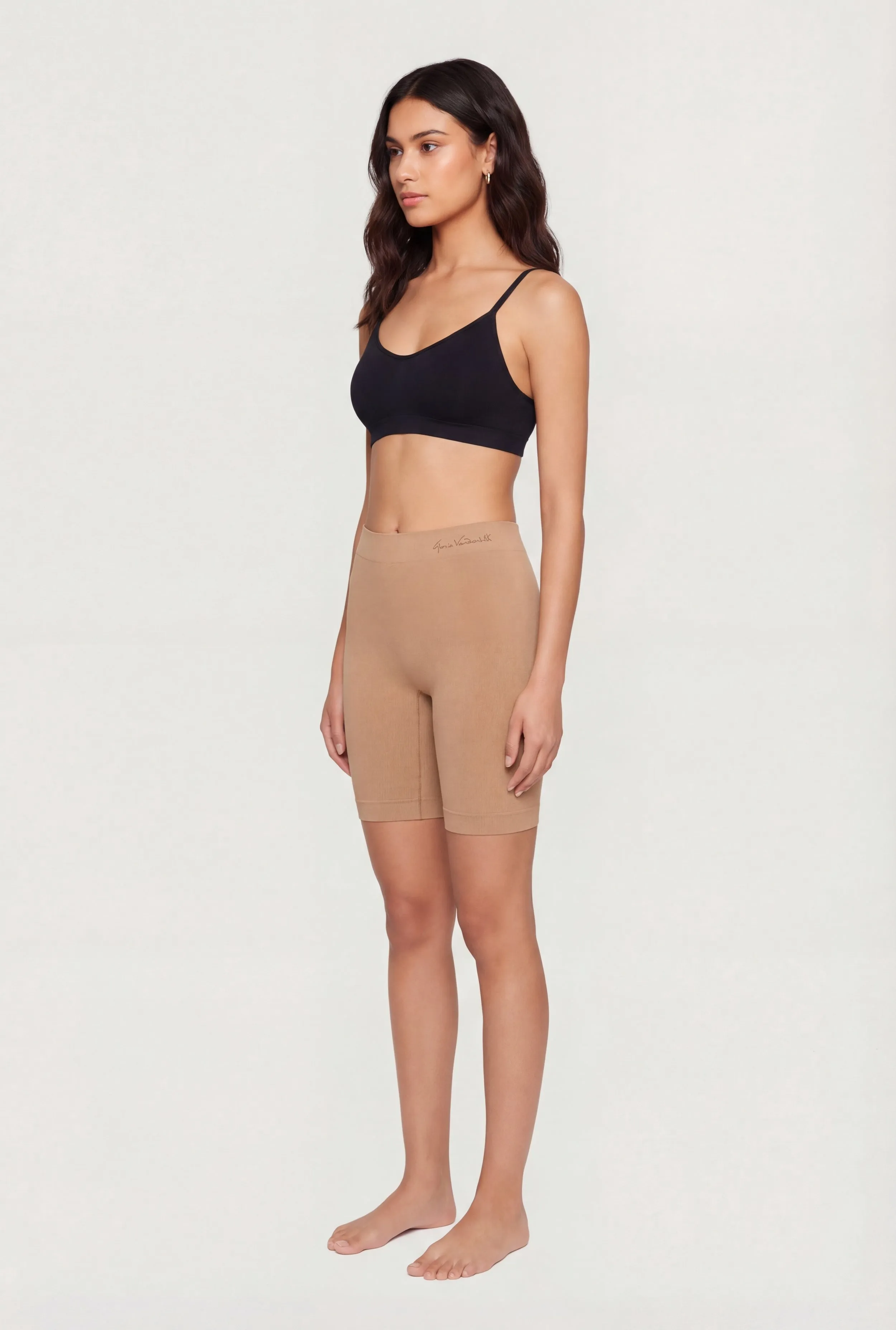 High Waisted Shapewear Bike Shorts 2 Pack sold by Rainbow product image thumbnail 5