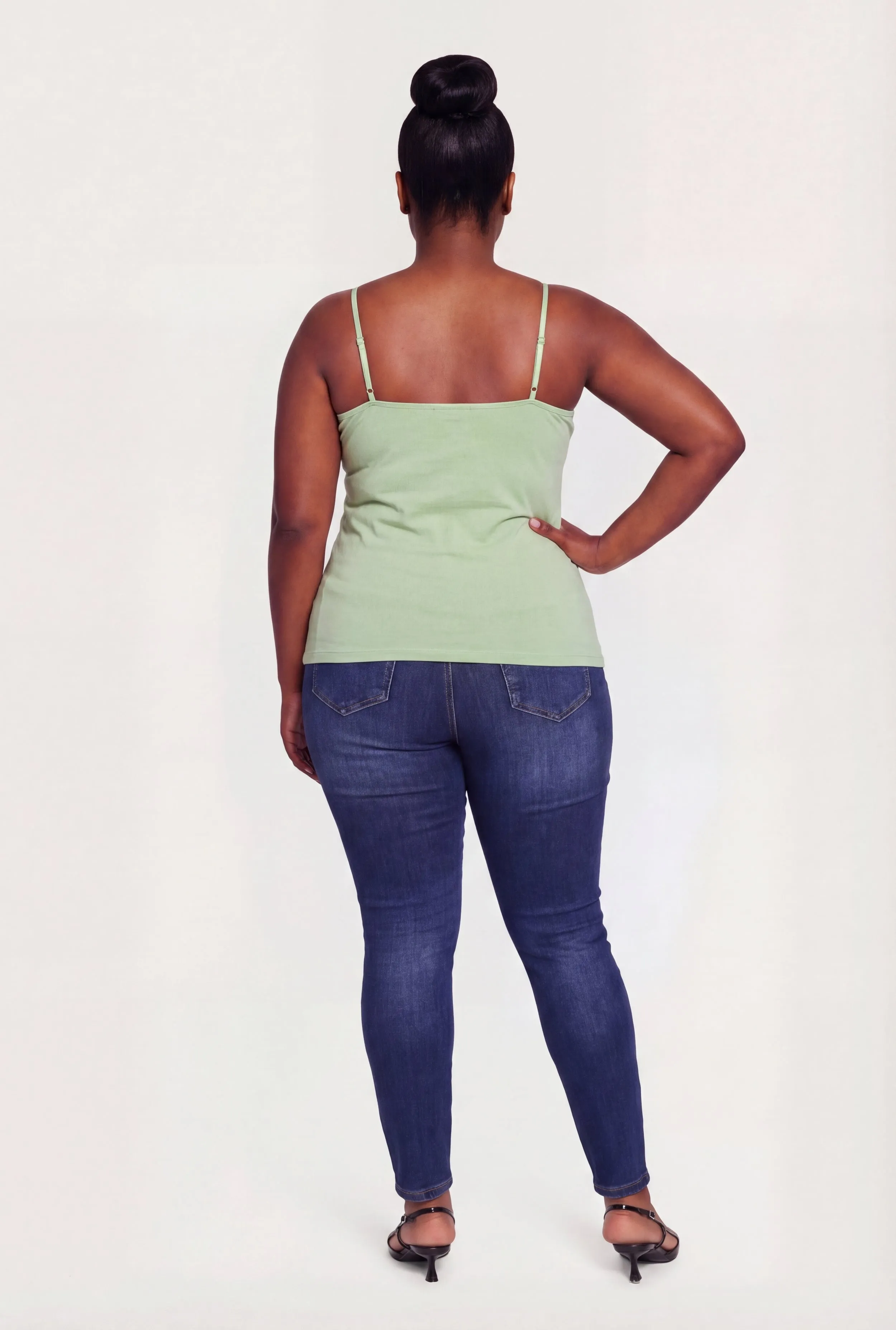 Plus Size Scoop Neck Cami sold by Rainbow product image thumbnail 3