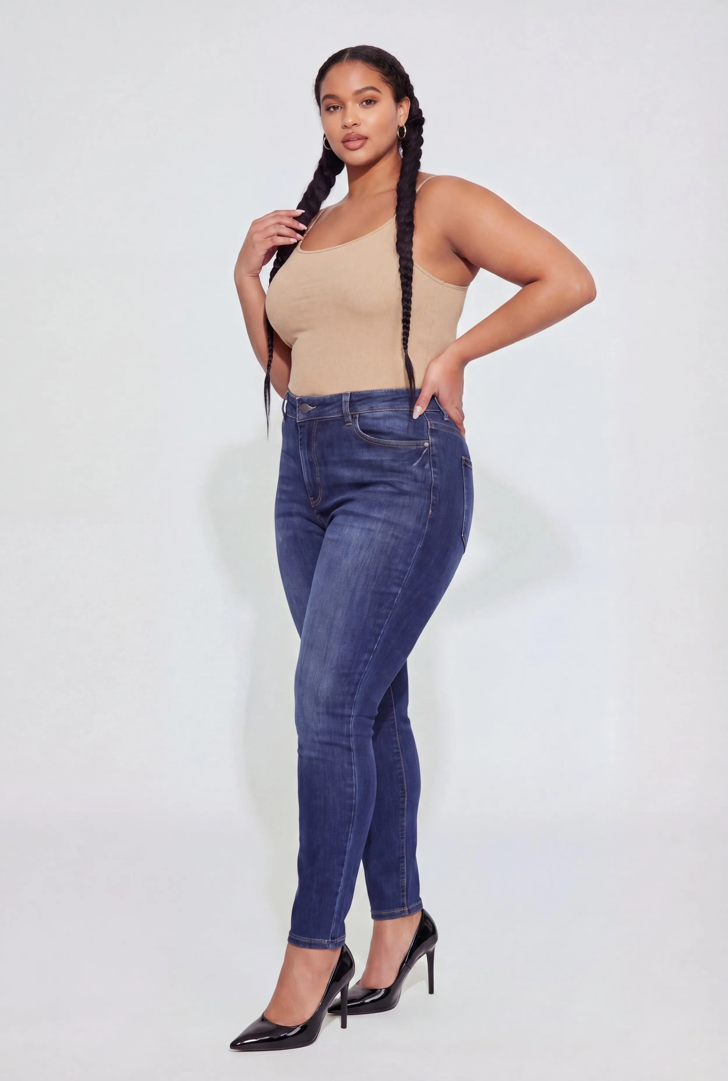 Plus Size Scoop Neck Cami sold by Rainbow