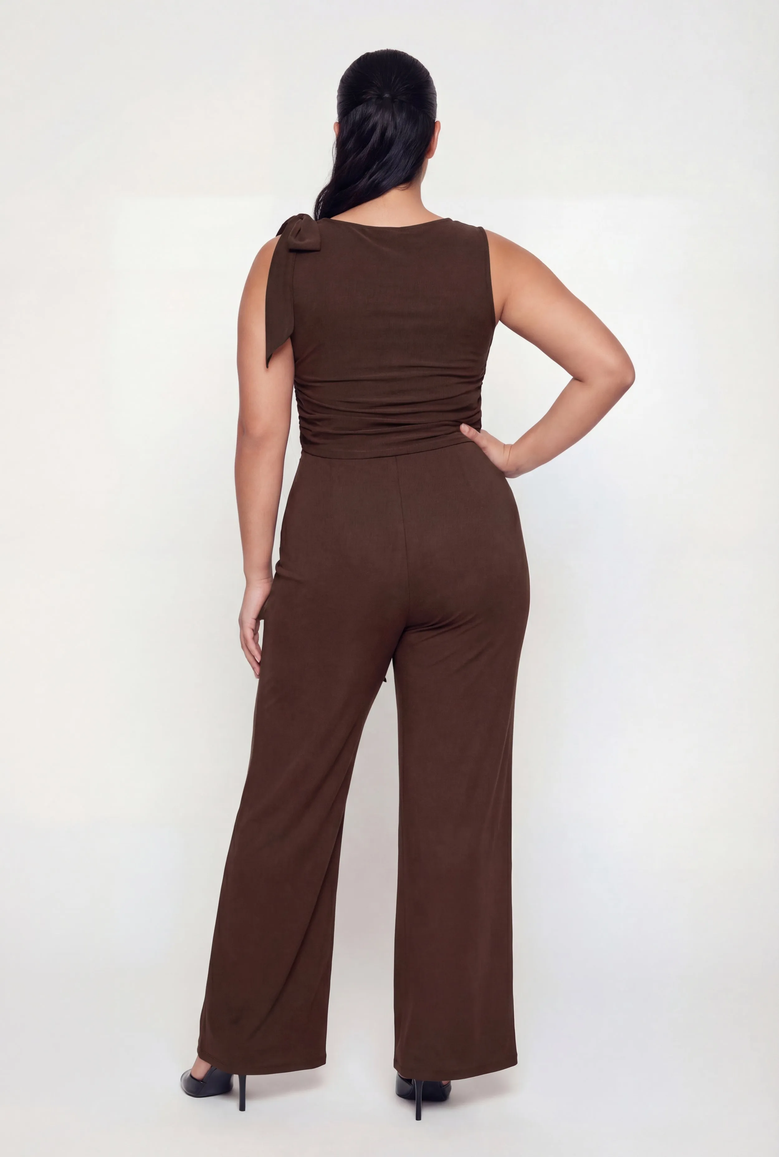 Plus Size Tie Waist Dress Pants sold by Rainbow product image thumbnail 3
