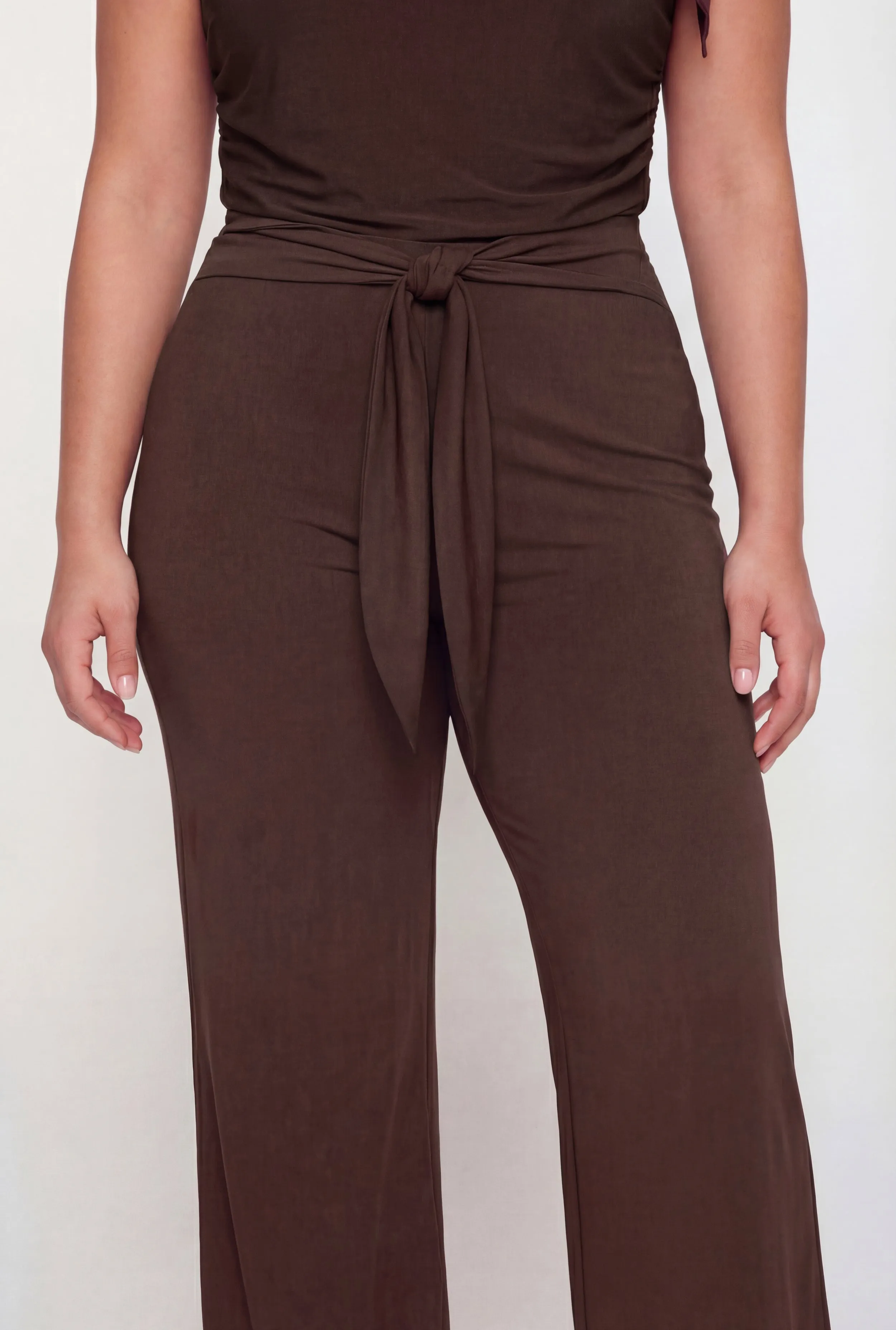 Plus Size Tie Waist Dress Pants sold by Rainbow product image thumbnail 2