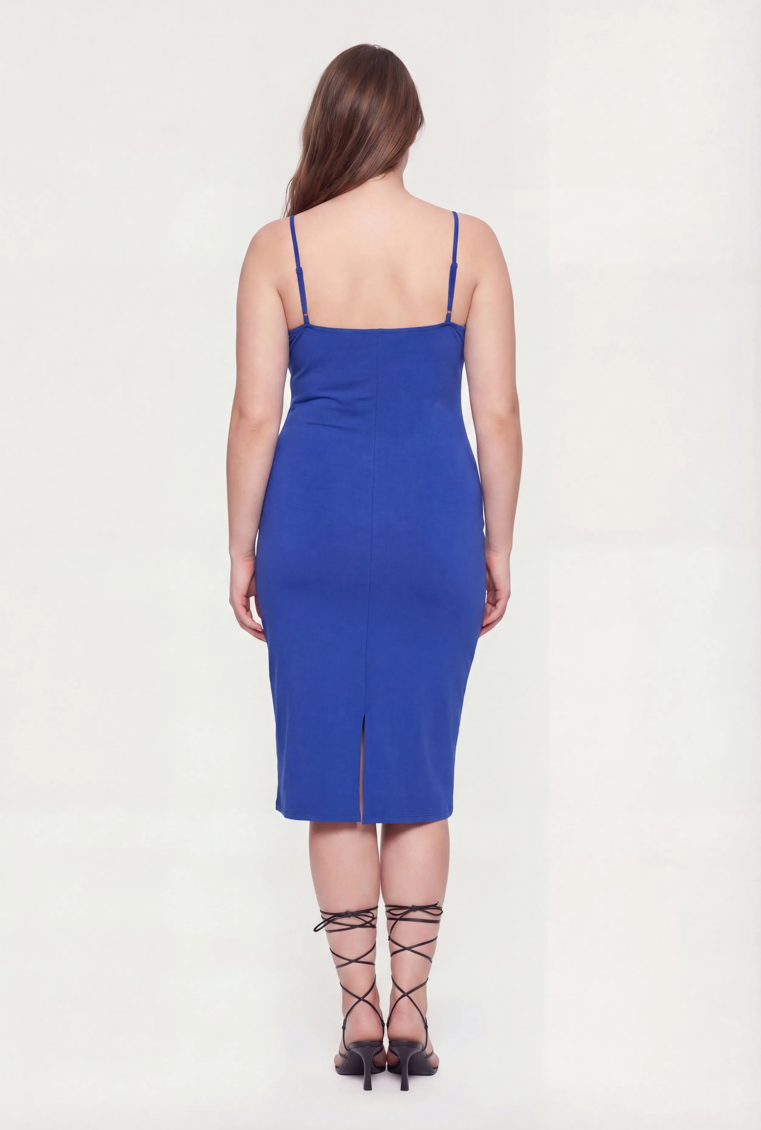 Plus Size Soft Knit Cami Midi Dress sold by Rainbow product image thumbnail 2