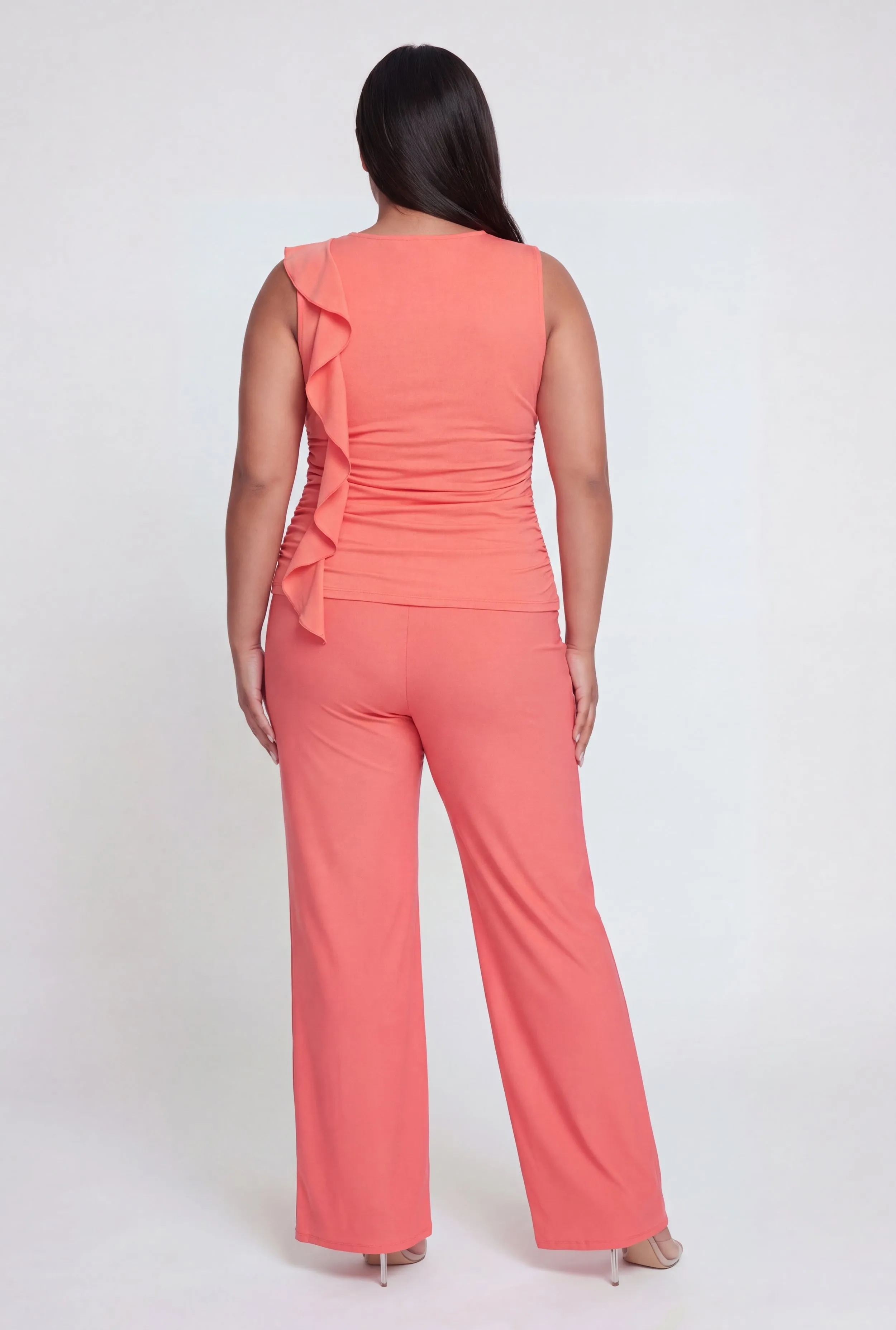 Plus Size Tie Waist Dress Pants sold by Rainbow product image thumbnail 5