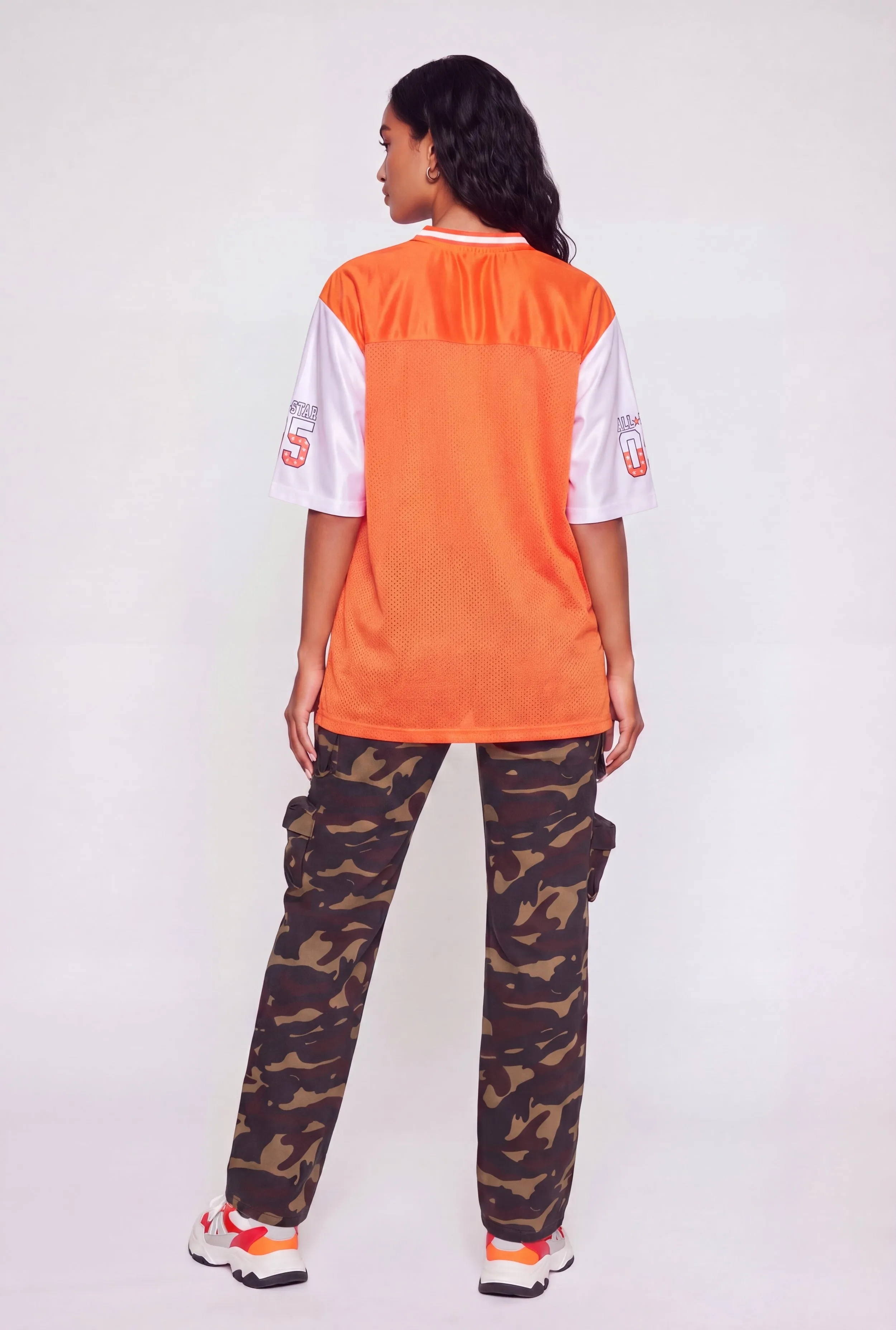 Color Blocked All Star 05 Graphic Mesh Jersey sold by Rainbow product image thumbnail 2