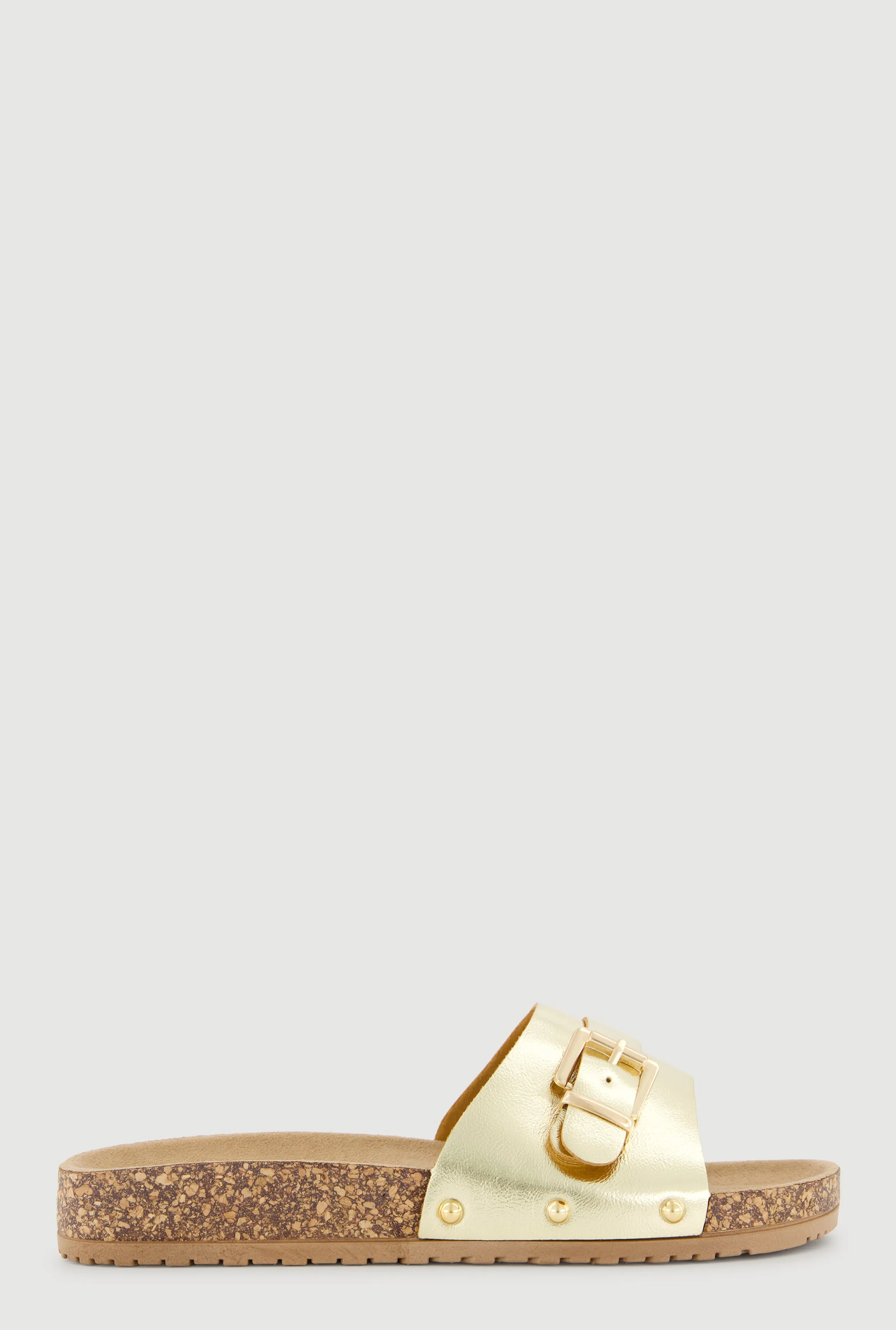 Buckle Detail Band Slide Sandals sold by Rainbow product image thumbnail 2