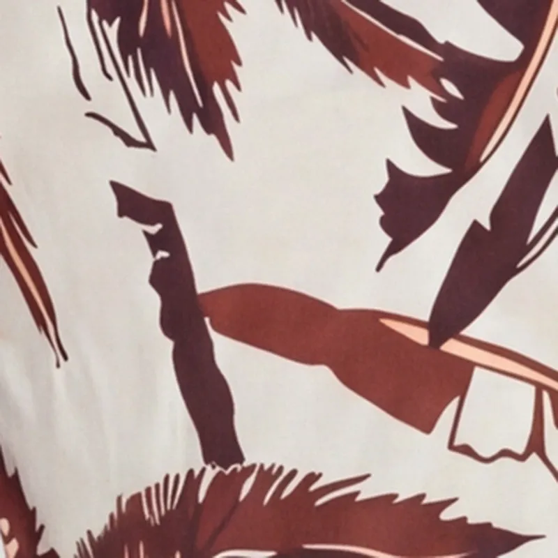 Plus Size Palm Tree Print Wide Leg Pants sold by Rainbow product image thumbnail 4
