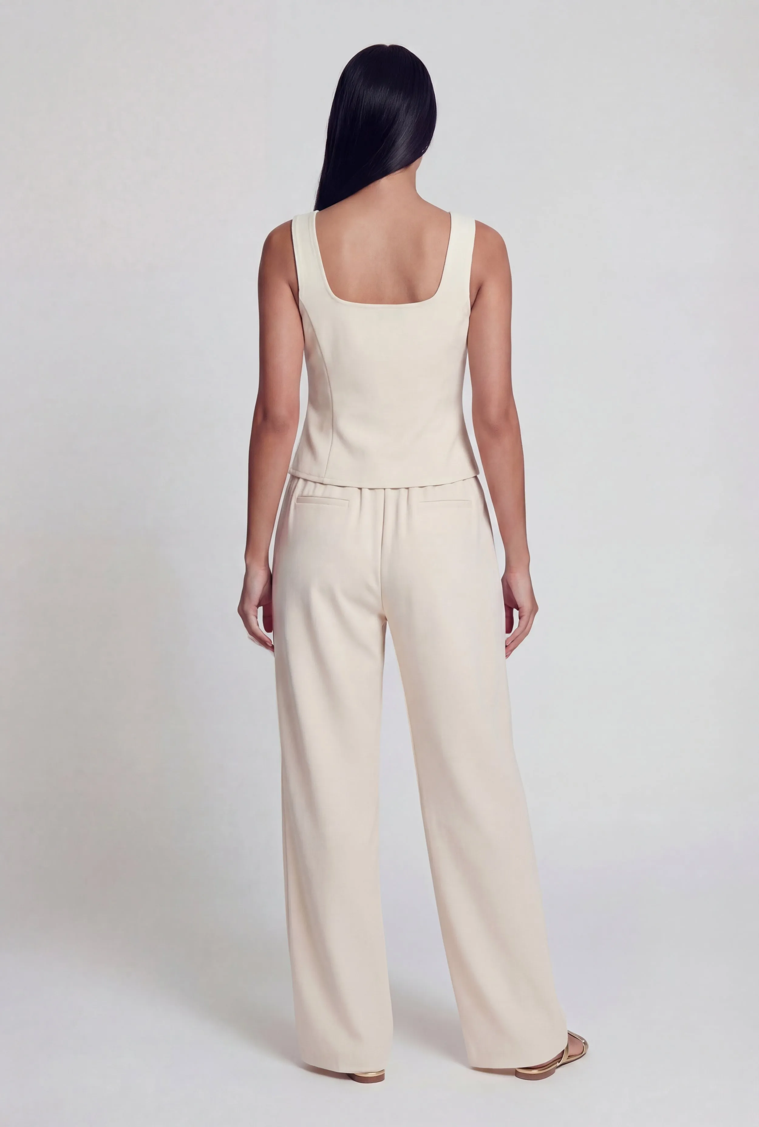 High Waisted Pleated Wide Leg Dress Pants sold by Rainbow product image thumbnail 5