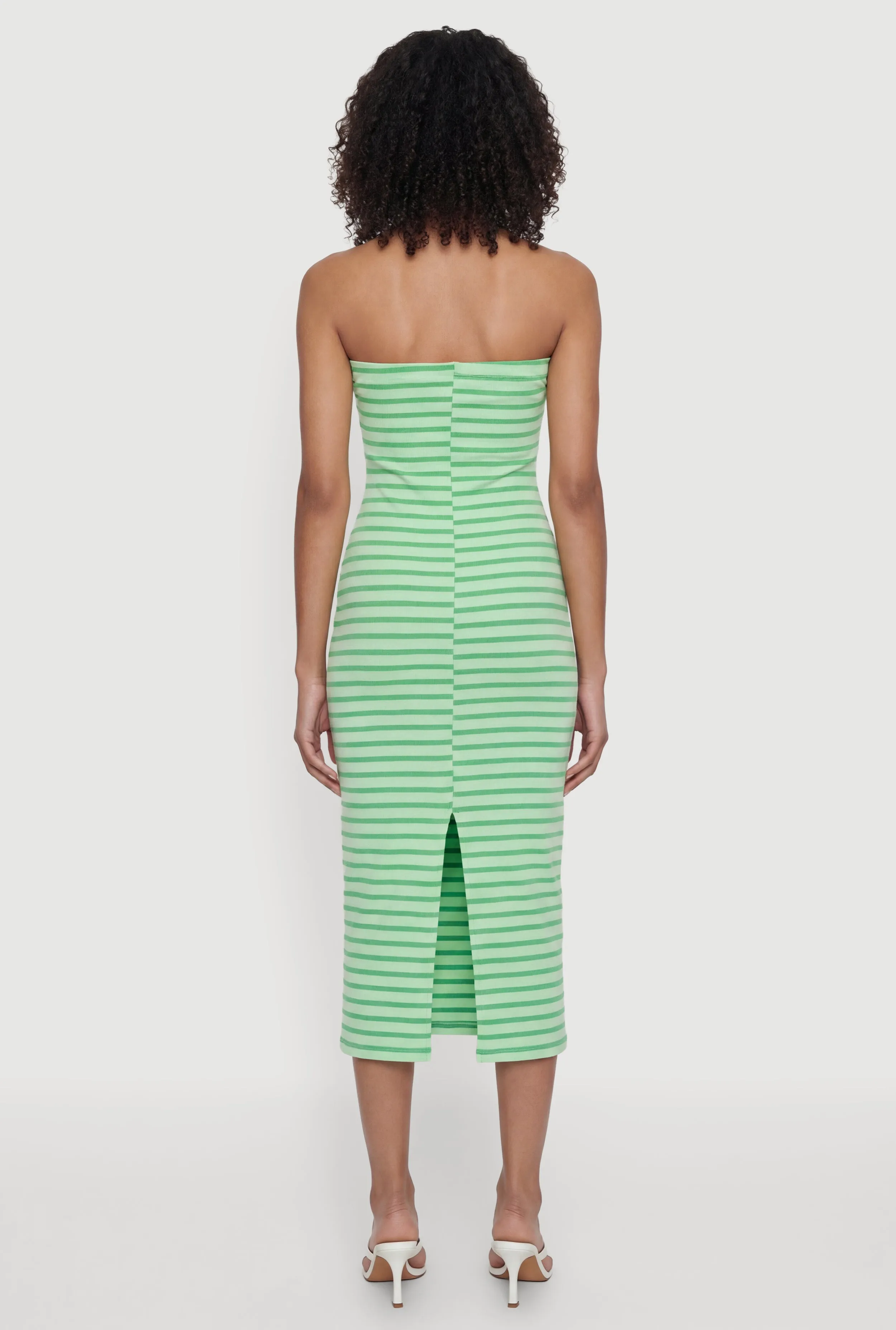 Striped Tube Midi Dress sold by Rainbow product image thumbnail 3
