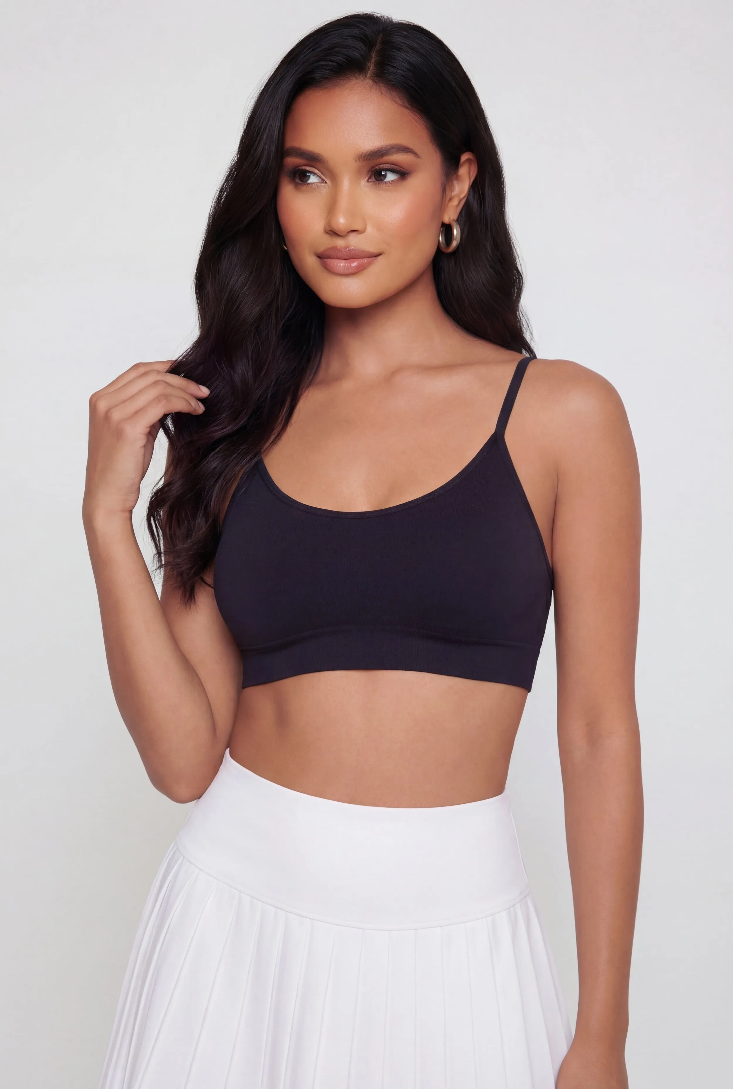 Seamless Adjustable Strap Sports Bra sold by Rainbow product image thumbnail 2