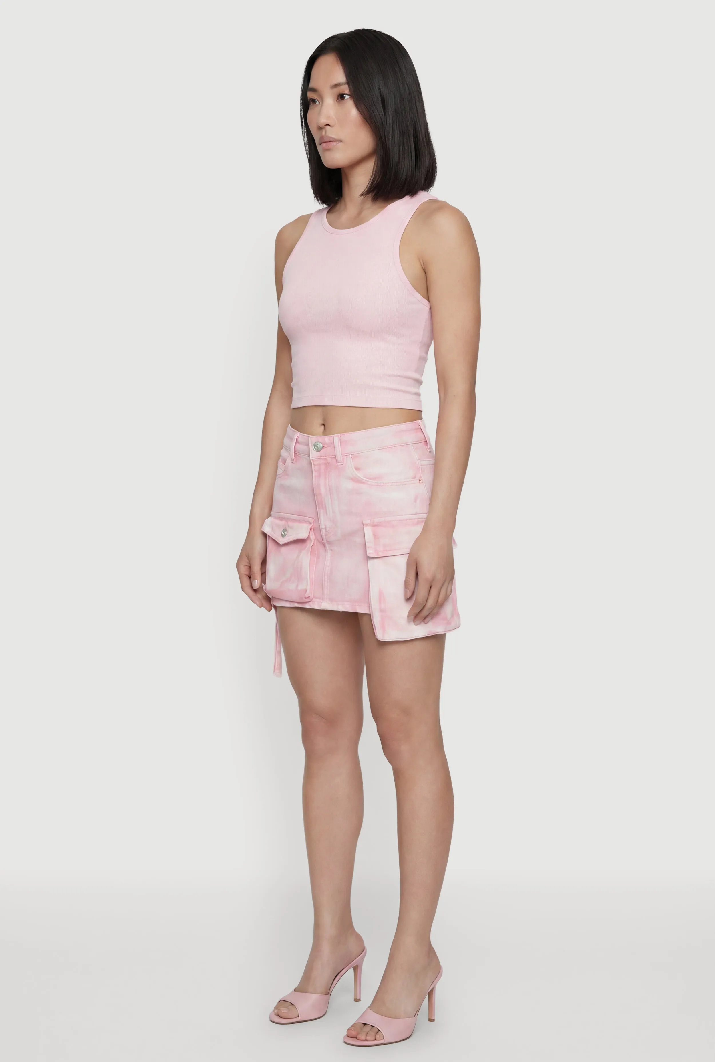 Denim Mini Utility Skirt sold by Rainbow product image thumbnail 2