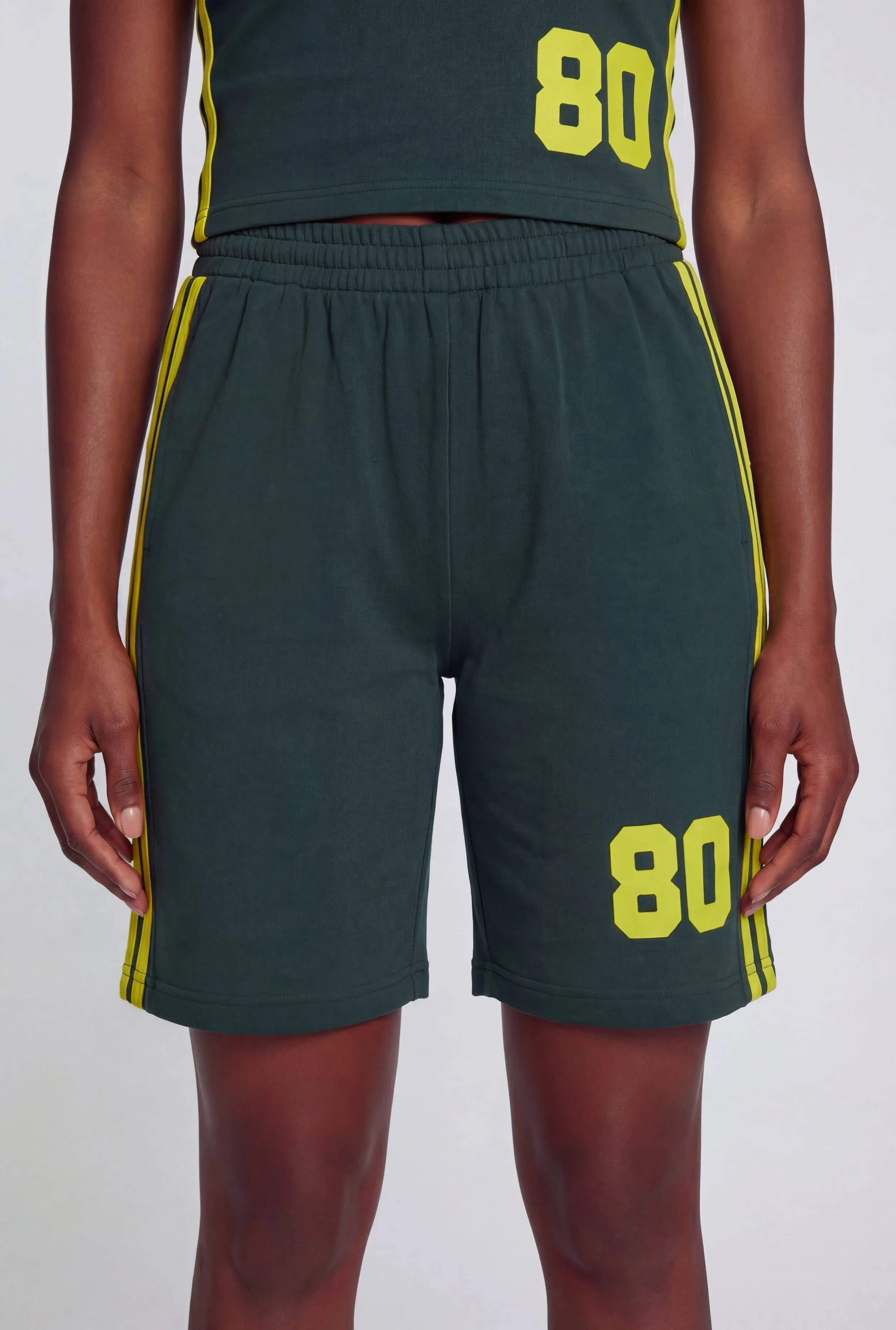 80 Graphic Side Stripe Shorts sold by Rainbow product image thumbnail 3