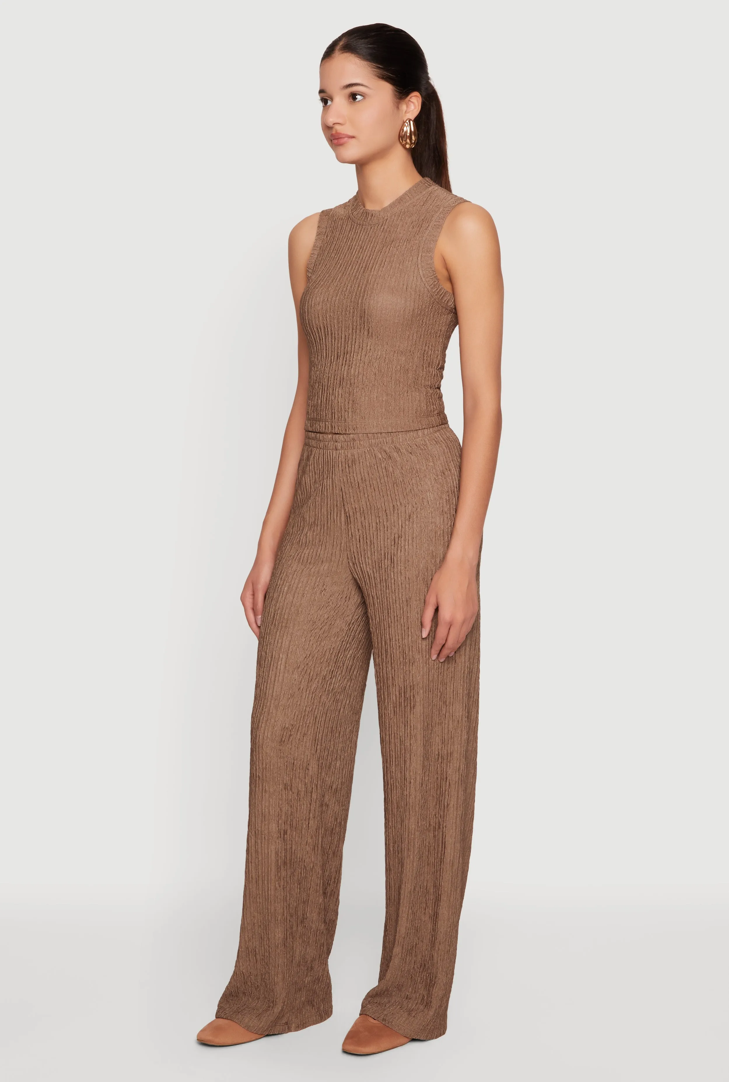 Textured Knit High Neck Blouse sold by Rainbow product image thumbnail 3