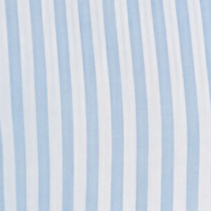 Plus Size Striped Crepe Knit Tie Front Shirt sold by Rainbow product image thumbnail 4