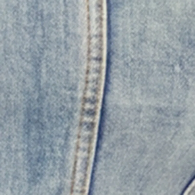 Plus Size Acid Wash Cargo Pocket Denim Romper sold by Rainbow product image thumbnail 4