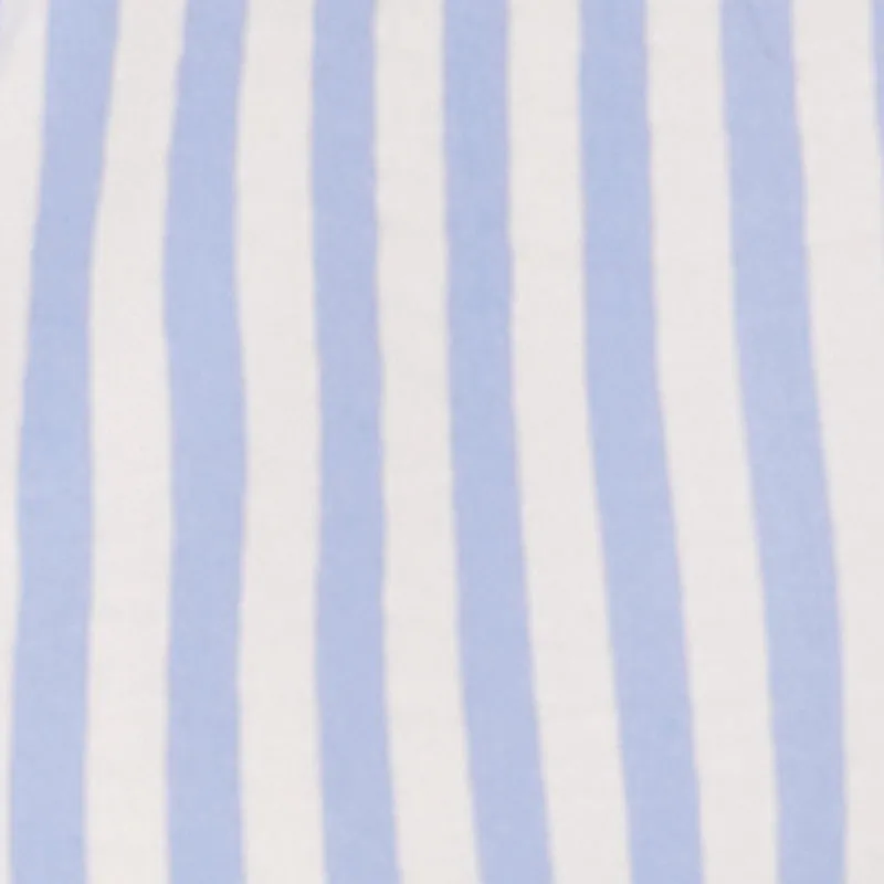 Striped Crepe Knit Button Front Blouse sold by Rainbow product image thumbnail 4