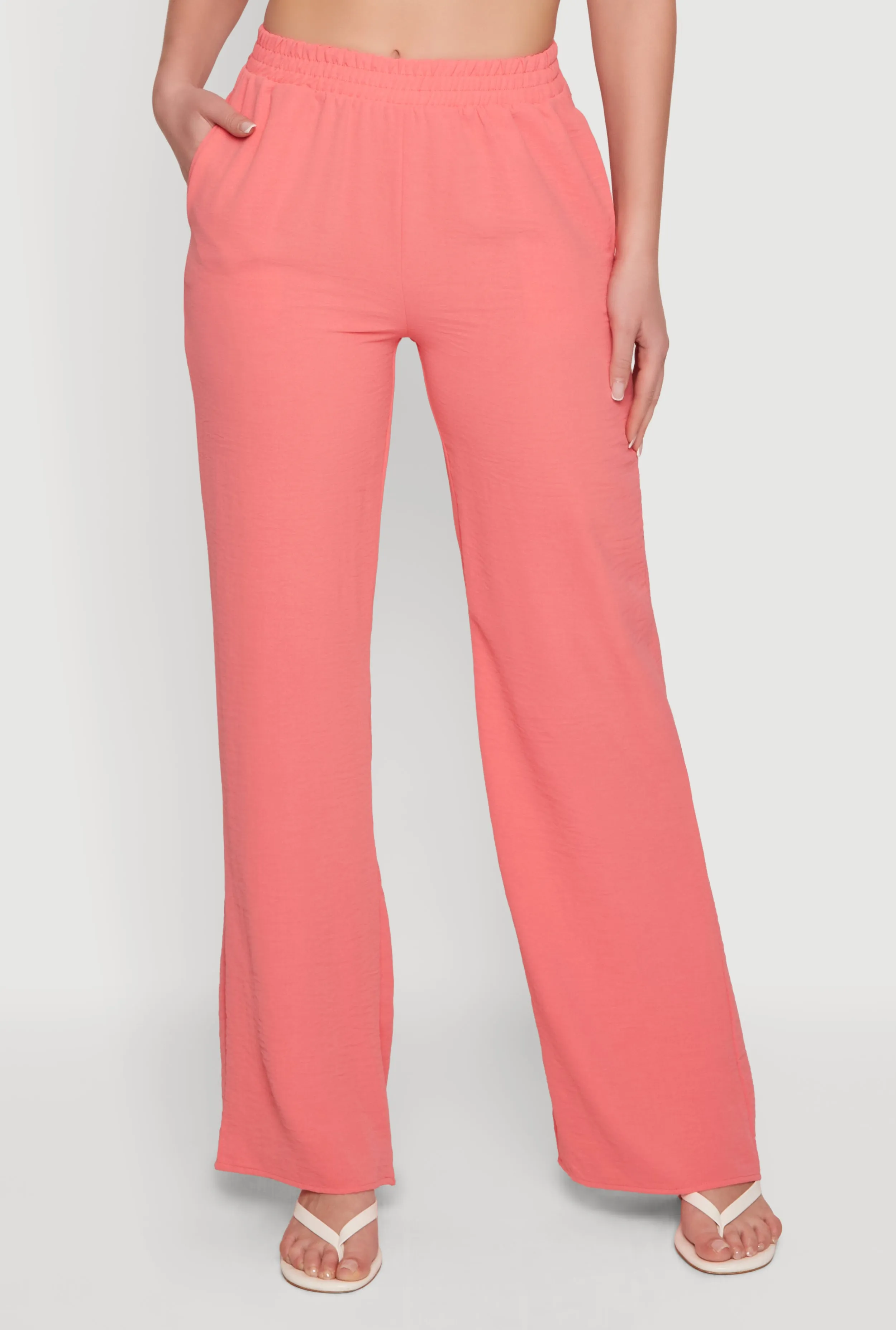 Solid Crepe Knit Pull On Pants sold by Rainbow product image thumbnail 3