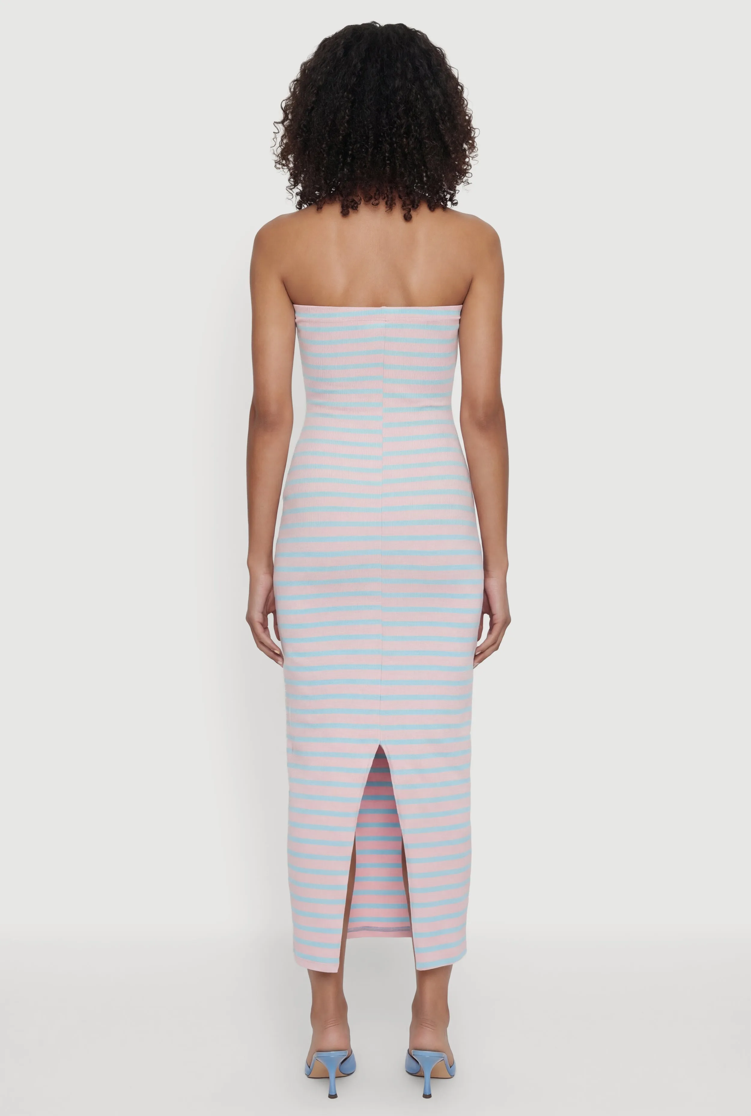Striped Tube Midi Dress sold by Rainbow product image thumbnail 3