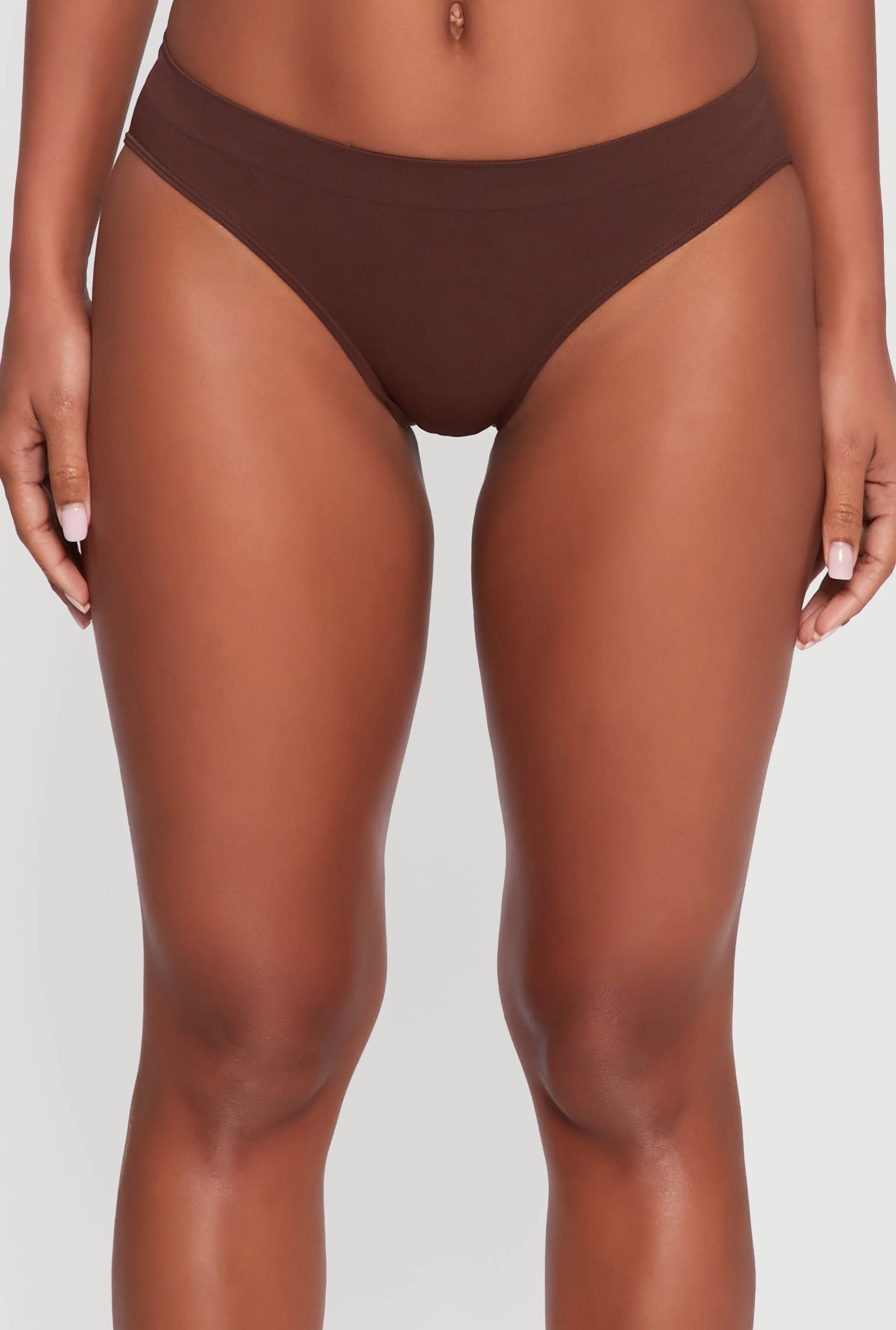 Seamless Solid Comfortable Bikini Panty sold by Rainbow